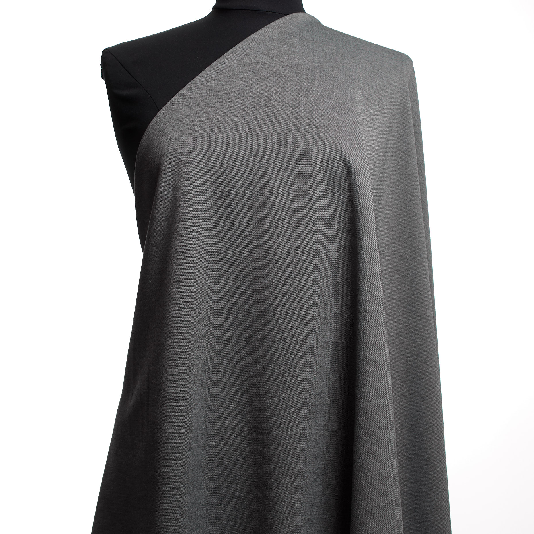 Джерси, Хлопок, Меланж, Steel Gray