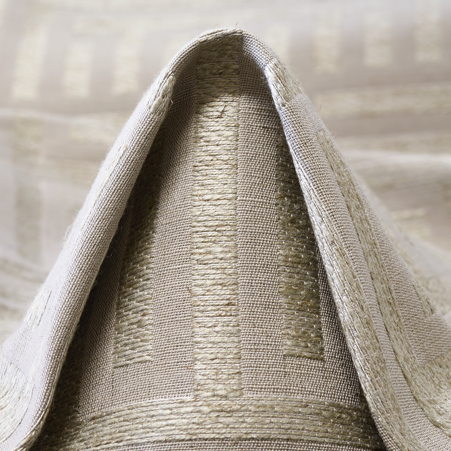 Jacquard, Misto Lino, Misto Viscosa, Ash (F000053720)