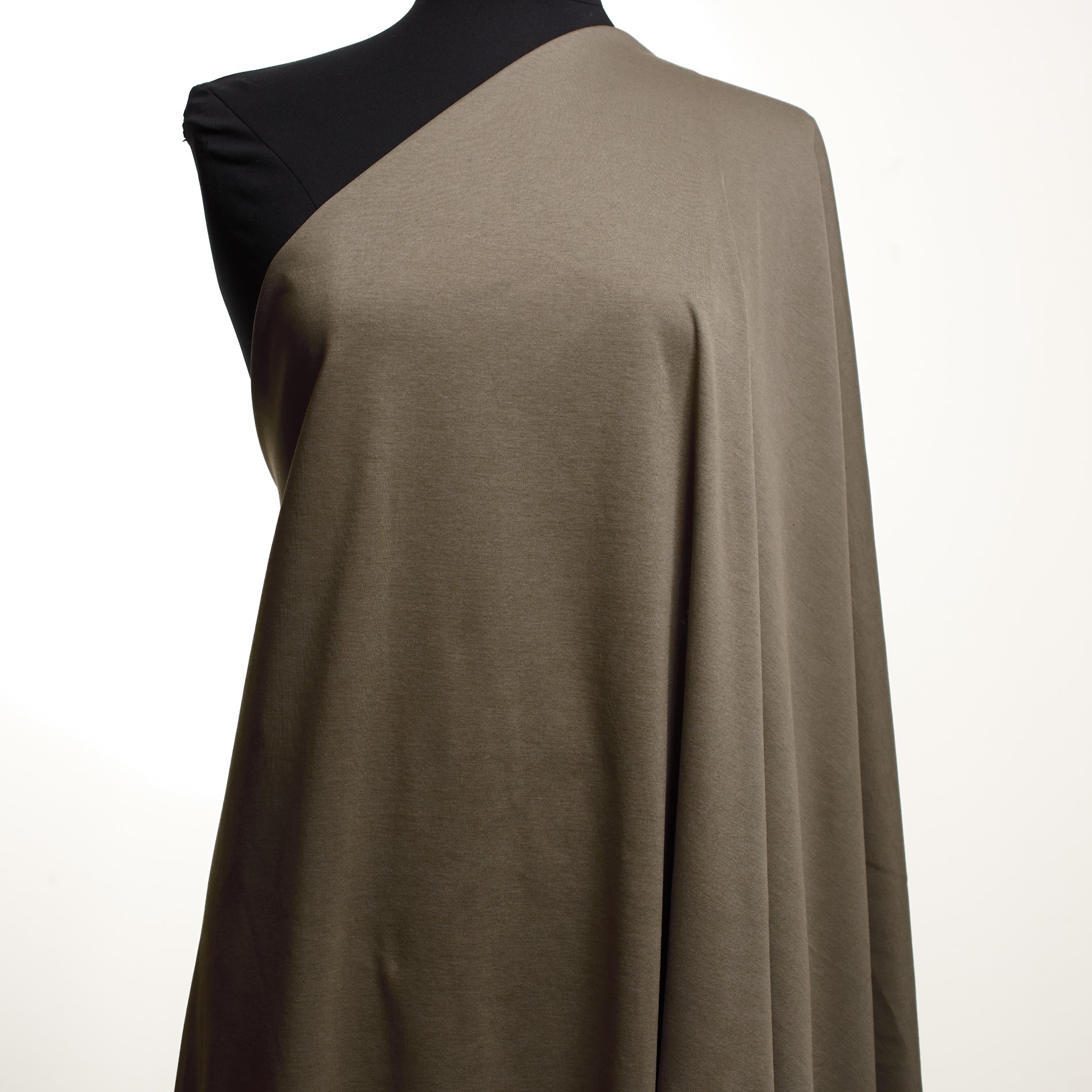 Single Jersey, Bawełna, Taupe