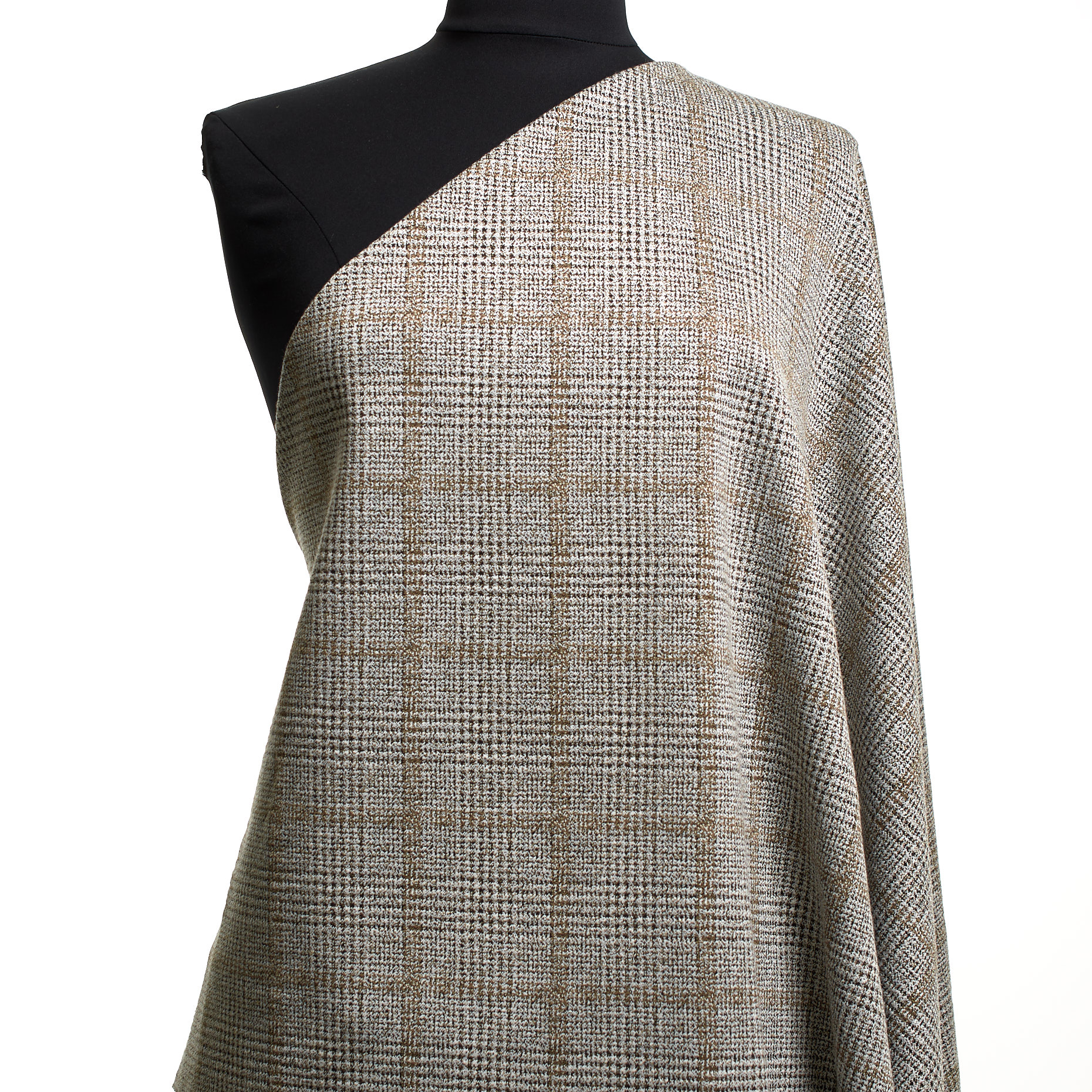 Jersey, Jacquard, Viscose Blend, Croissant