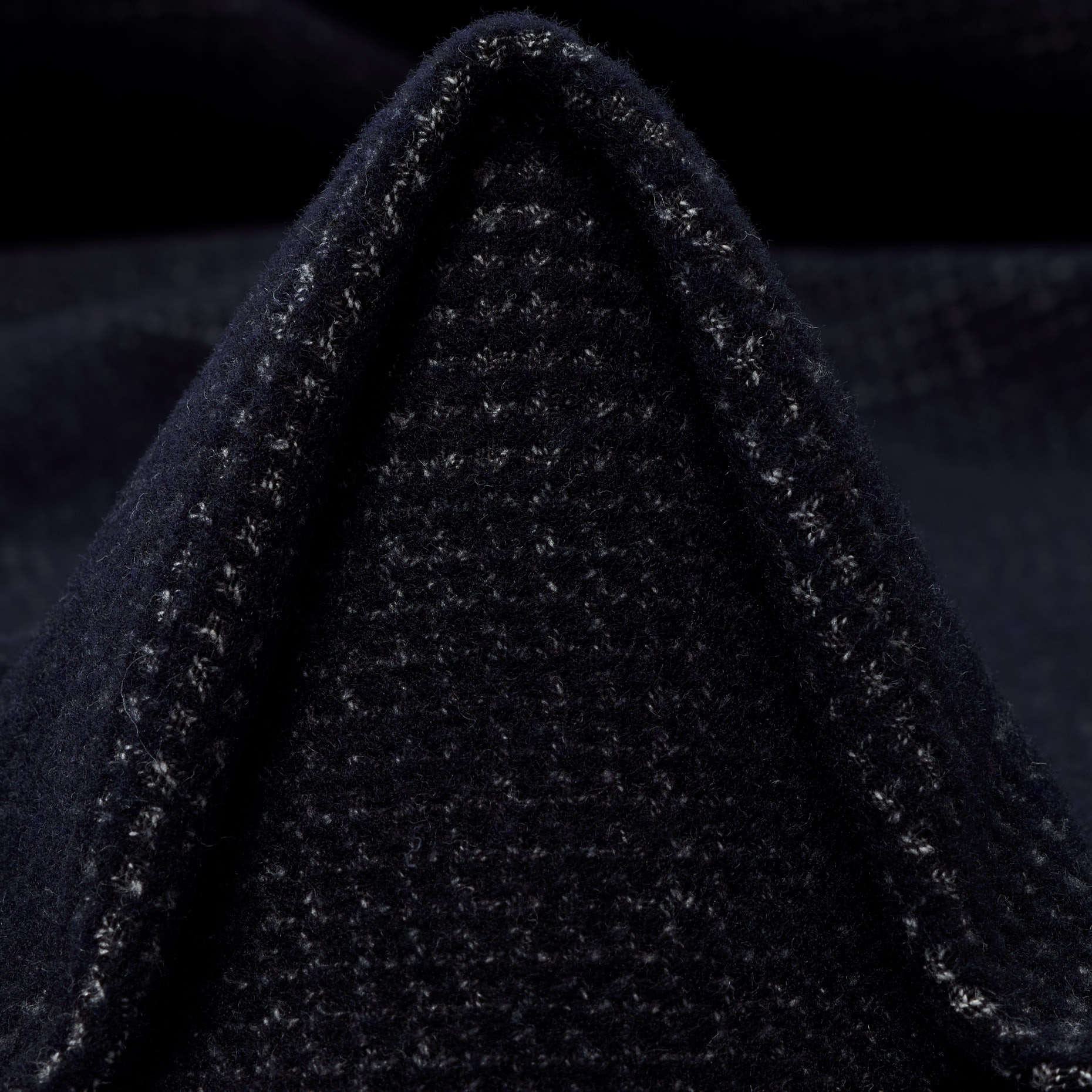 WOOL, COTTON BLEND, MICRO DESIGN, PARISIAN NIGHT (F000045243)