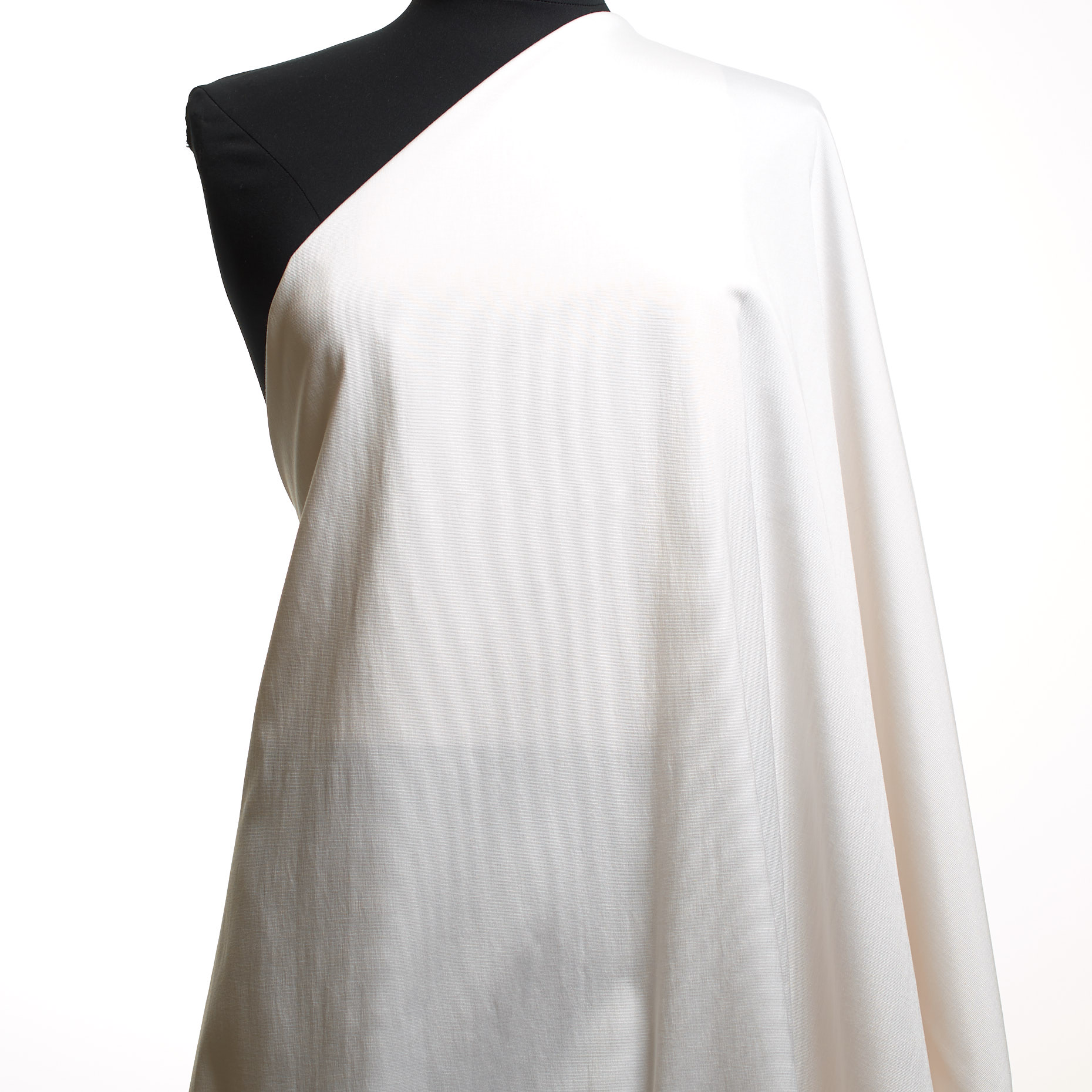 Rips, Baumwolle, Elastik, Brilliant White
