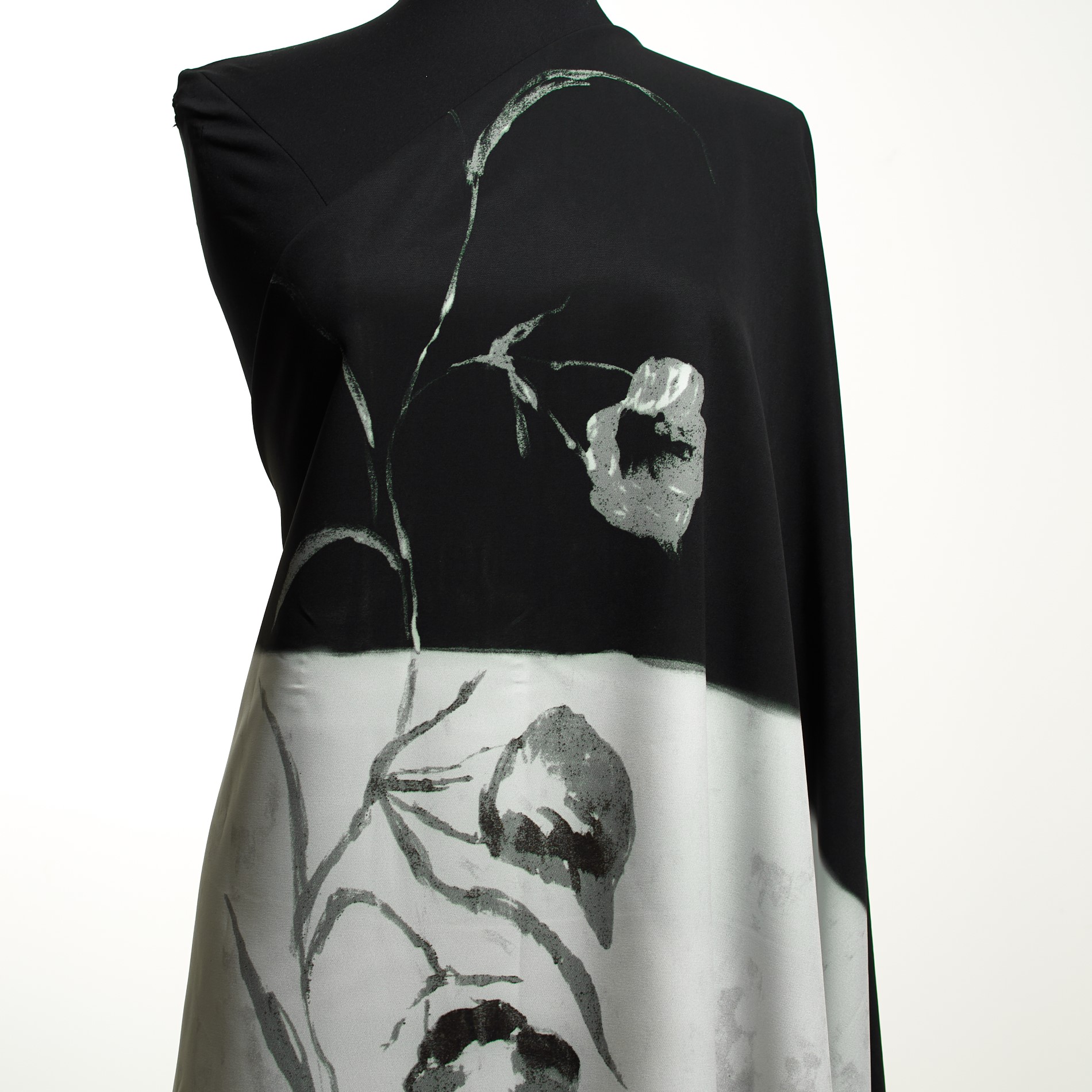 Techno Stretch, Estampado, Chalk&Raven Black
