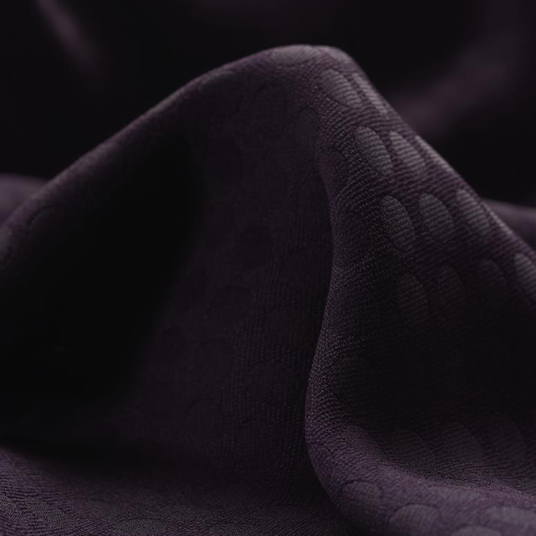 JACQUARD, TONE ON TONE, DOTS, BLACKBERRY