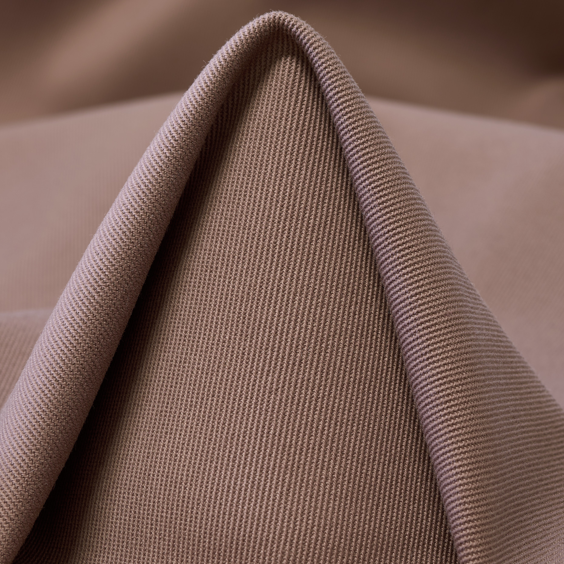Twill, Cotone, Stretch, Coffee Quartz