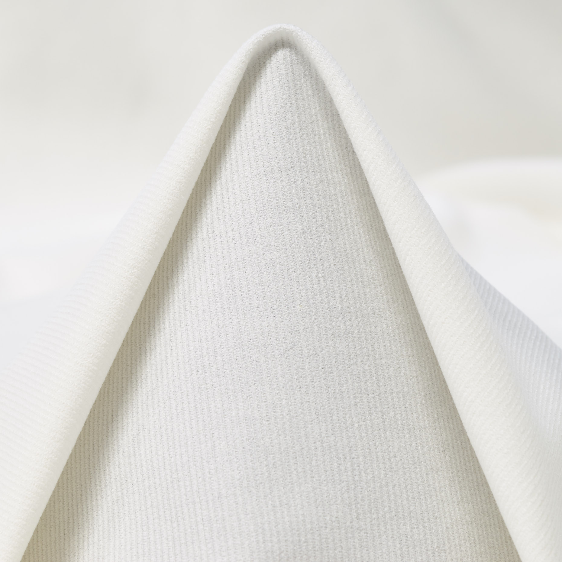 Corduroy, Cotton, Lucent White