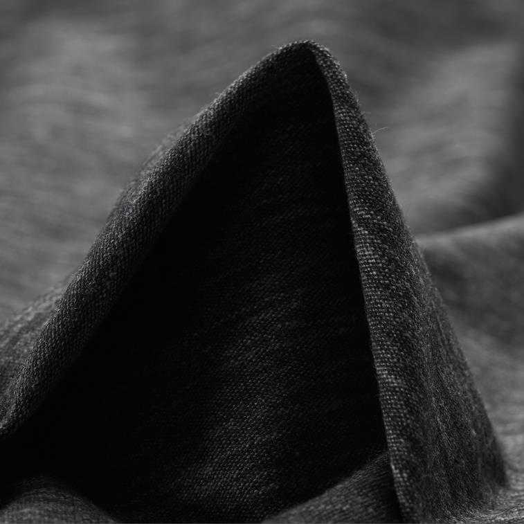 Jersey, Melange, Blackened Sand