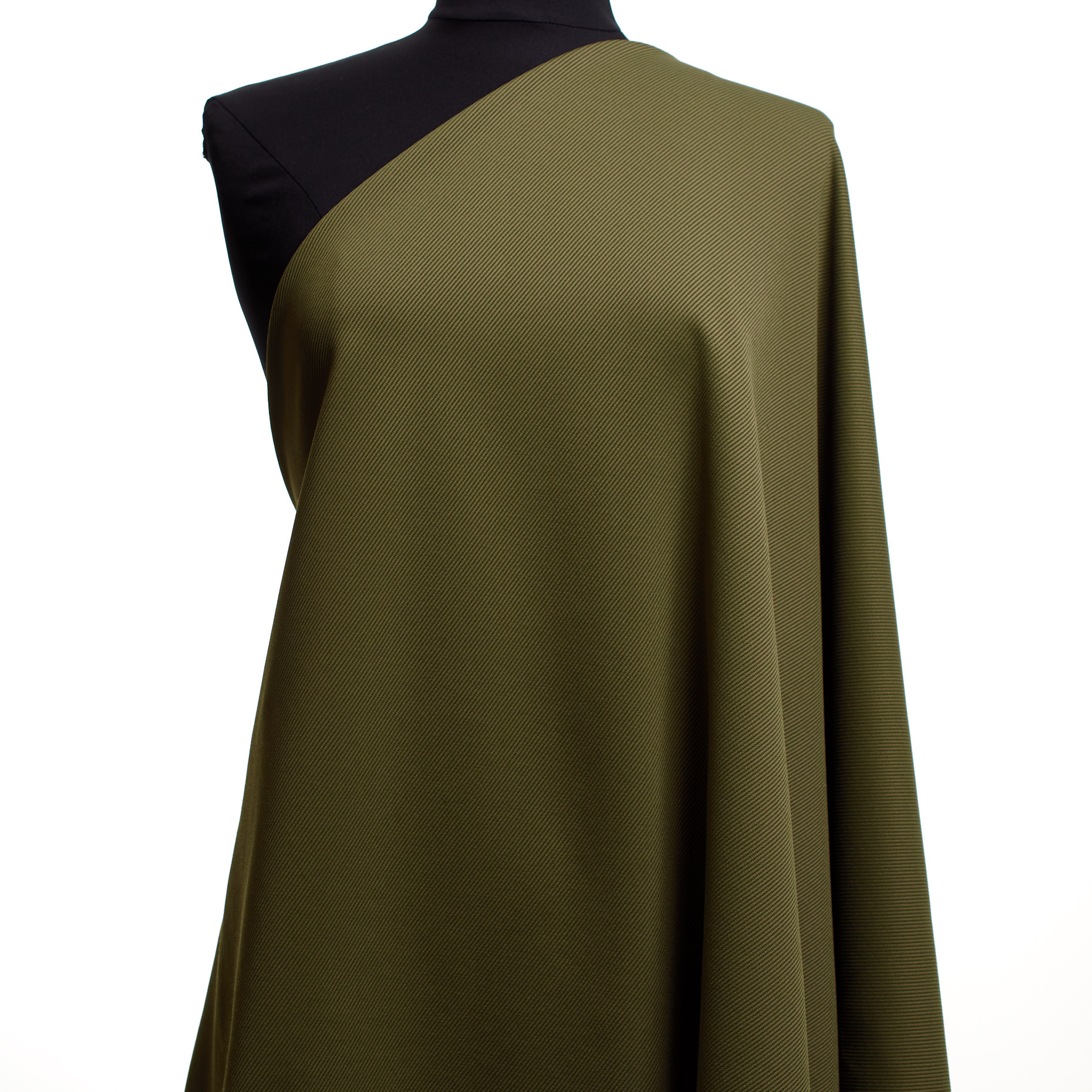 Jersey, Cotton Blend, Elastic, Tea Leaf