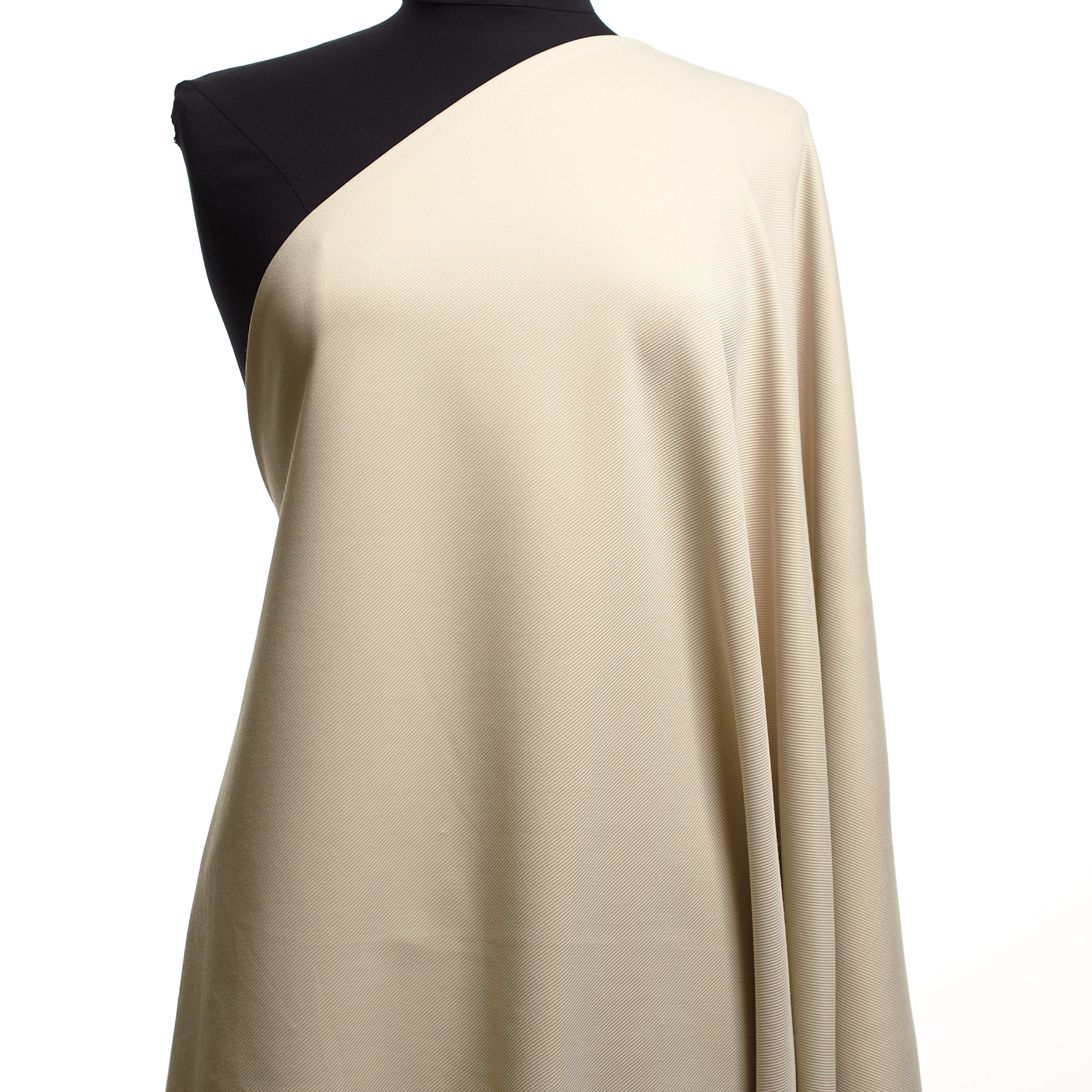 Double, Jersey, Elastik, Oyster Gray