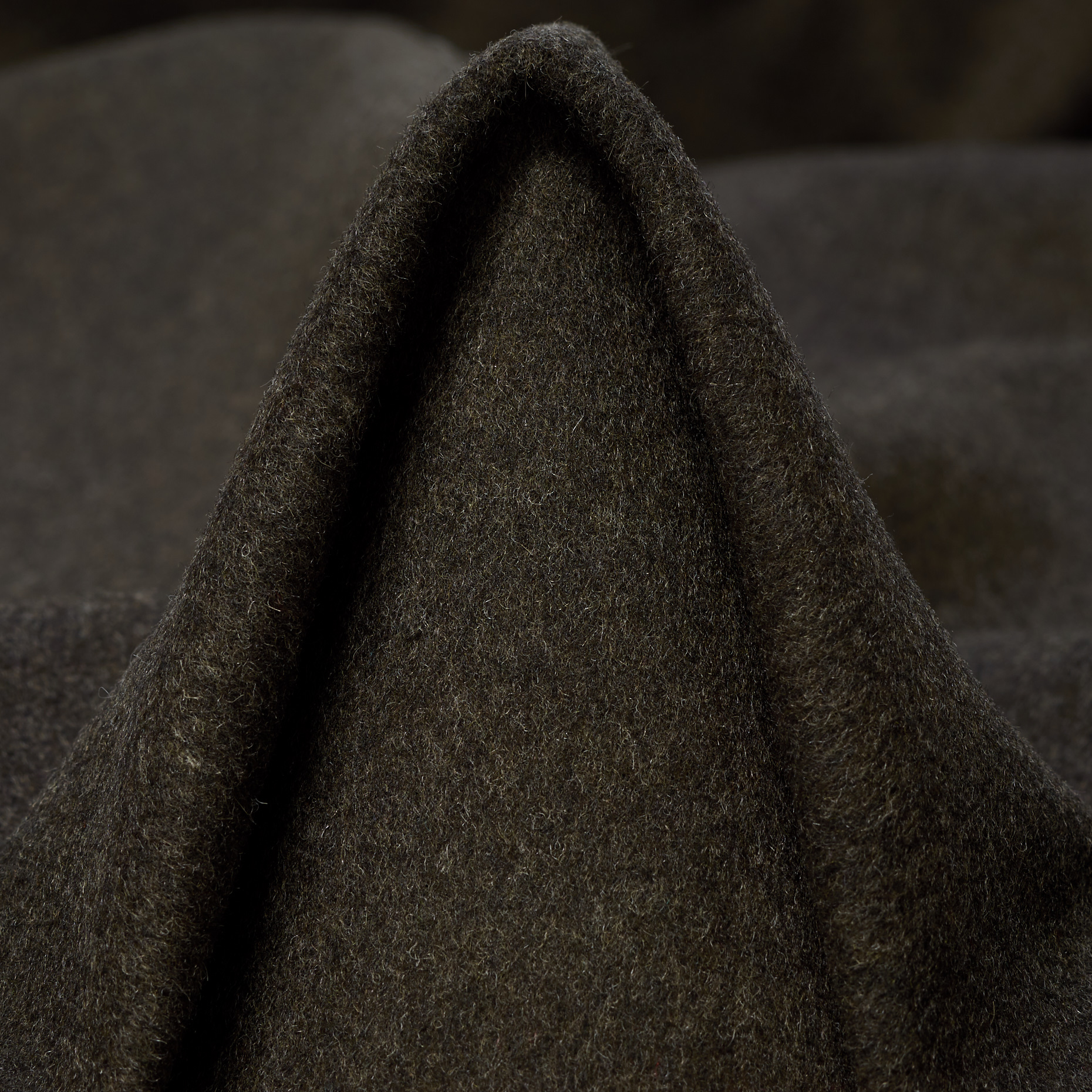 DOUBLE, BOILED WOOL, MELANGE, KALAMATA (F000049112)