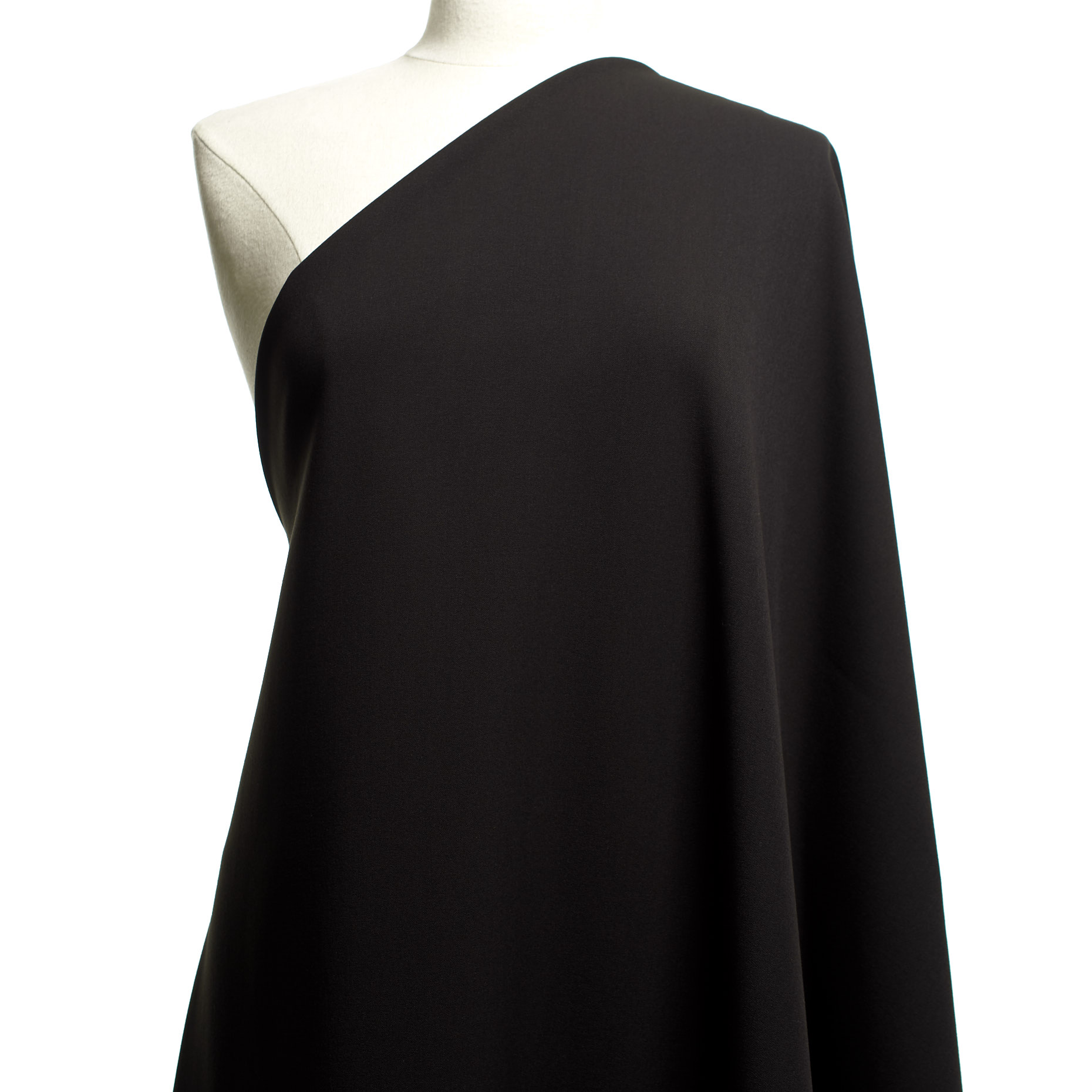 Viscose Blend, Elastic, Blackened Pearl