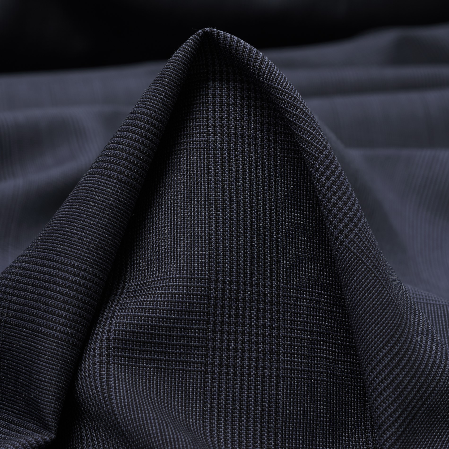 Тонкая Шерсть, Клетка, Меланж, Dark Sapphire