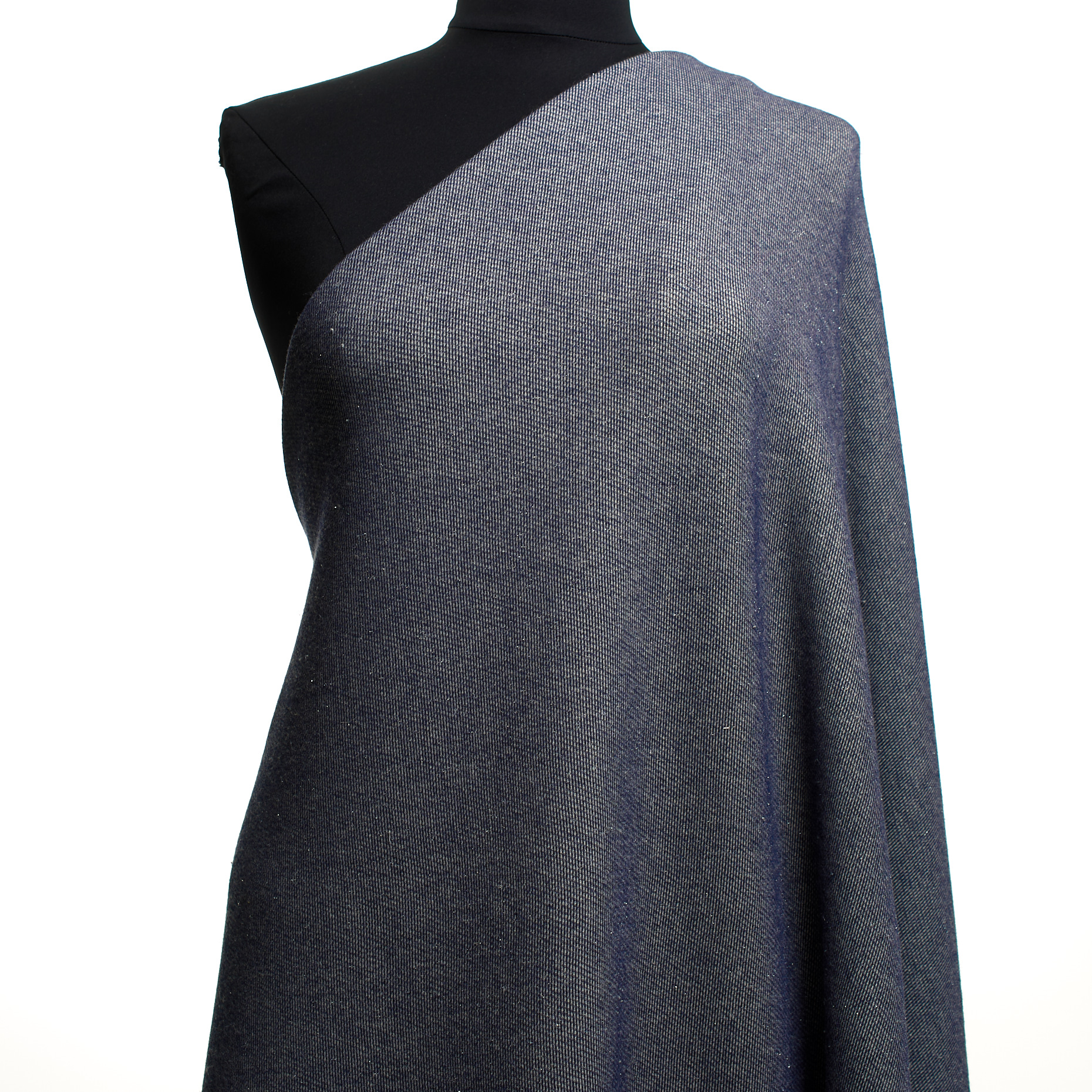 FRENCH TERRY, COTTON, VISCOSE BLEND, FOLKSTONE GRAY