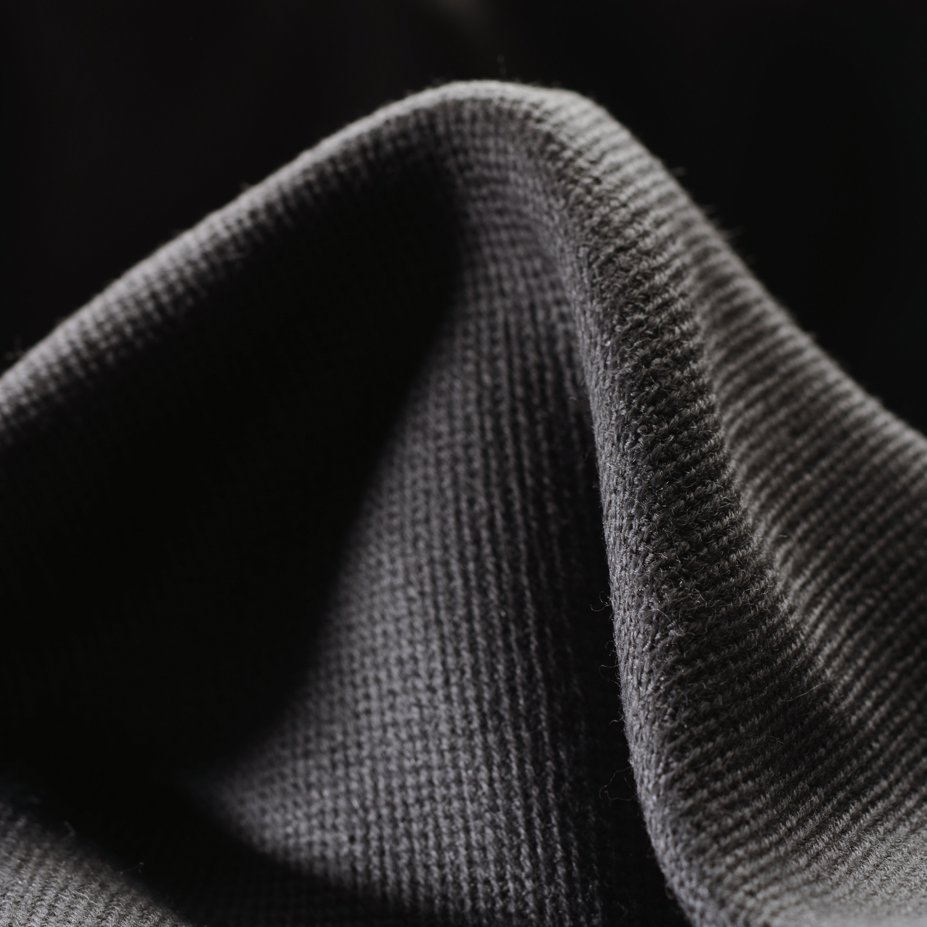 Sergé, Laine Vierge, Steel Gray