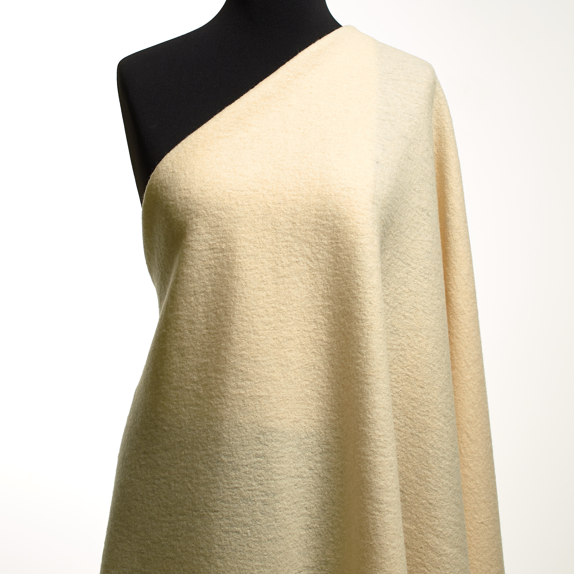 Jersey, Bouclé, Virgin Wool, Marshmallow