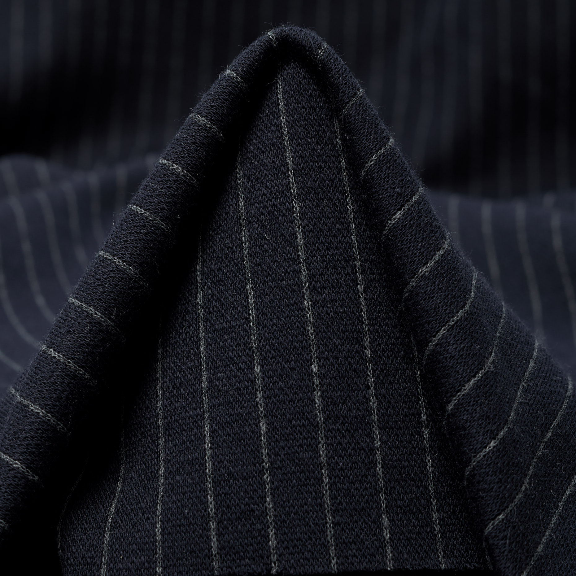 JERSEY, COTTON, PINSTRIPES, CHARCOAL ART (F000044862)