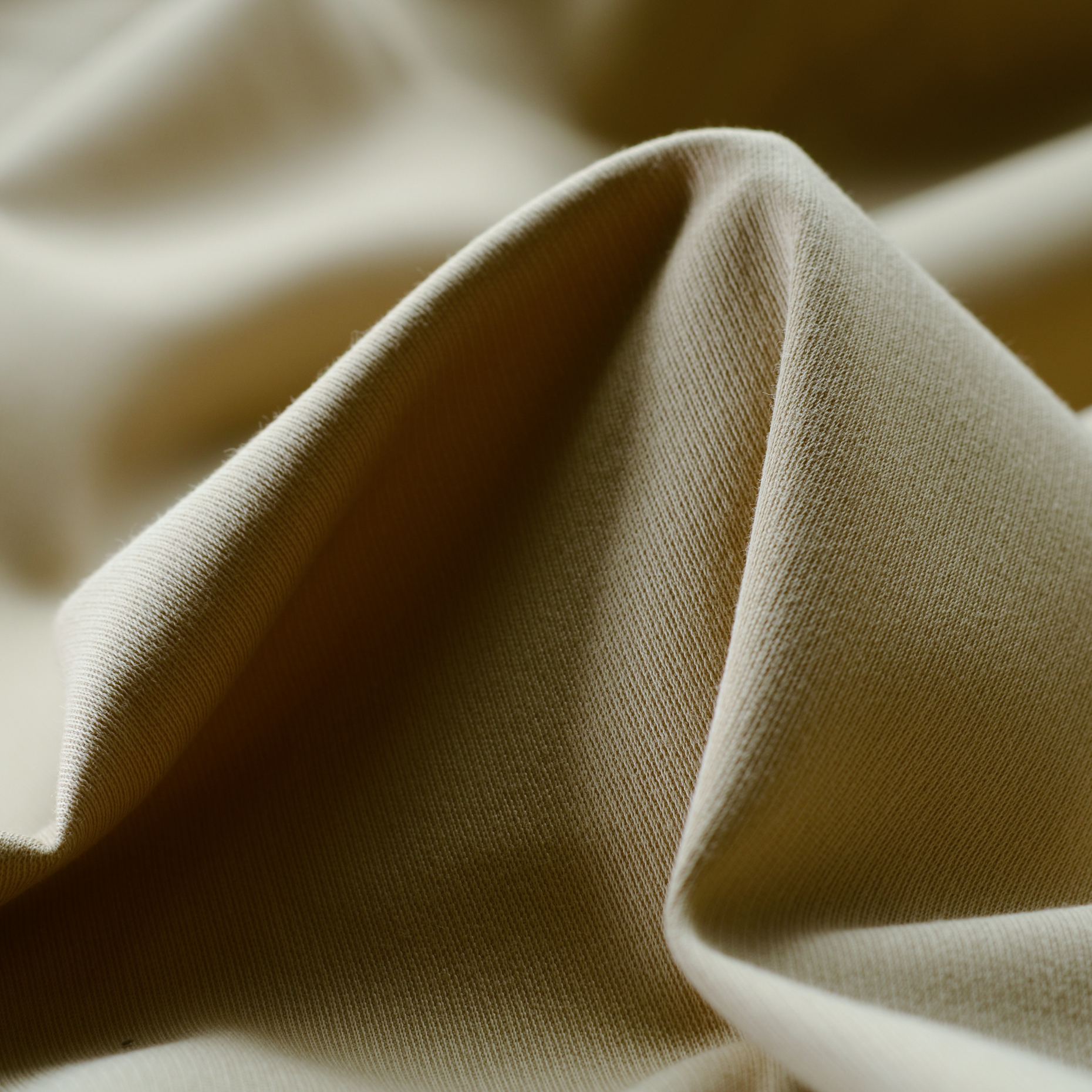 Twill, Cotone, Stretch, Almond