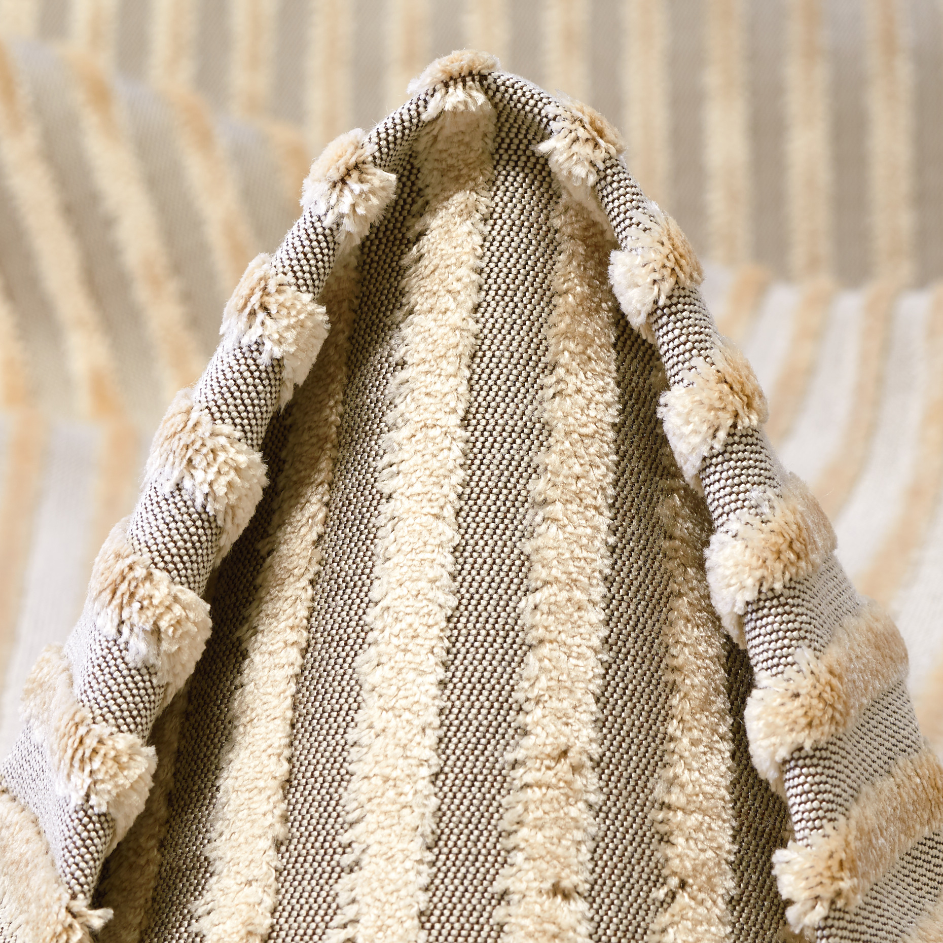 VISCOSE, STRIPES, ANTIQUE WHITE (F000053826)