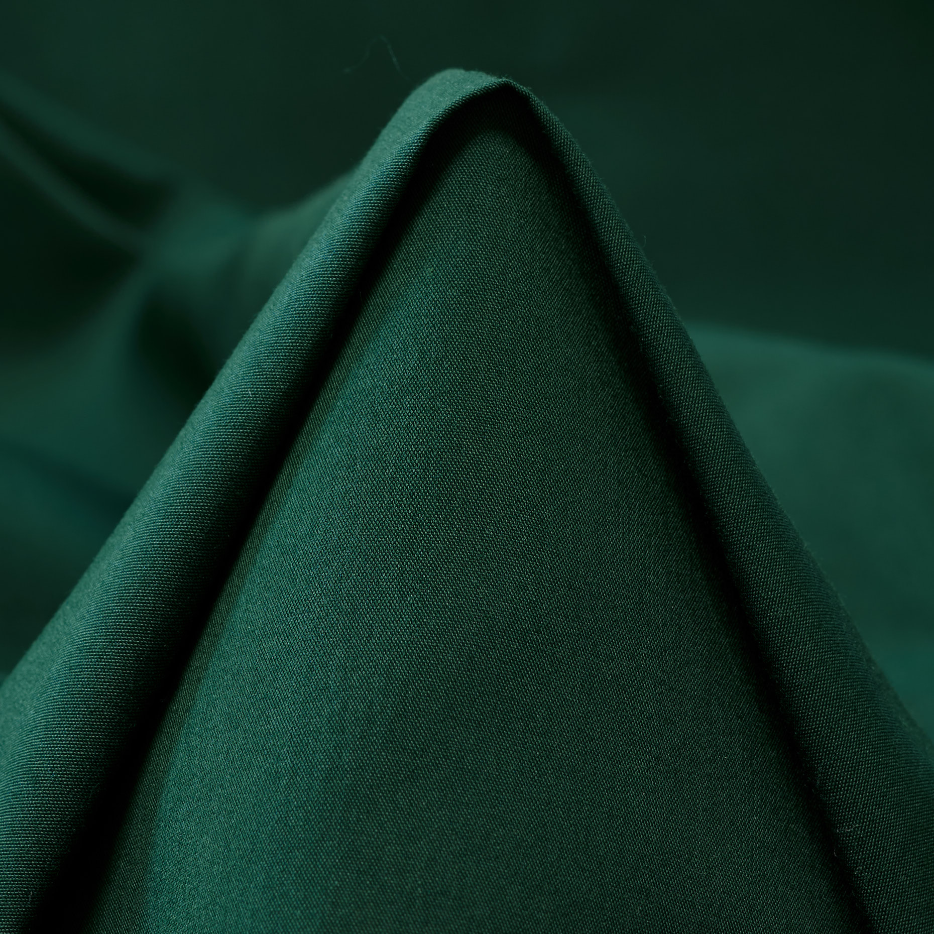 Popeline, Cotone, Seta, Dark Green (T0000490)