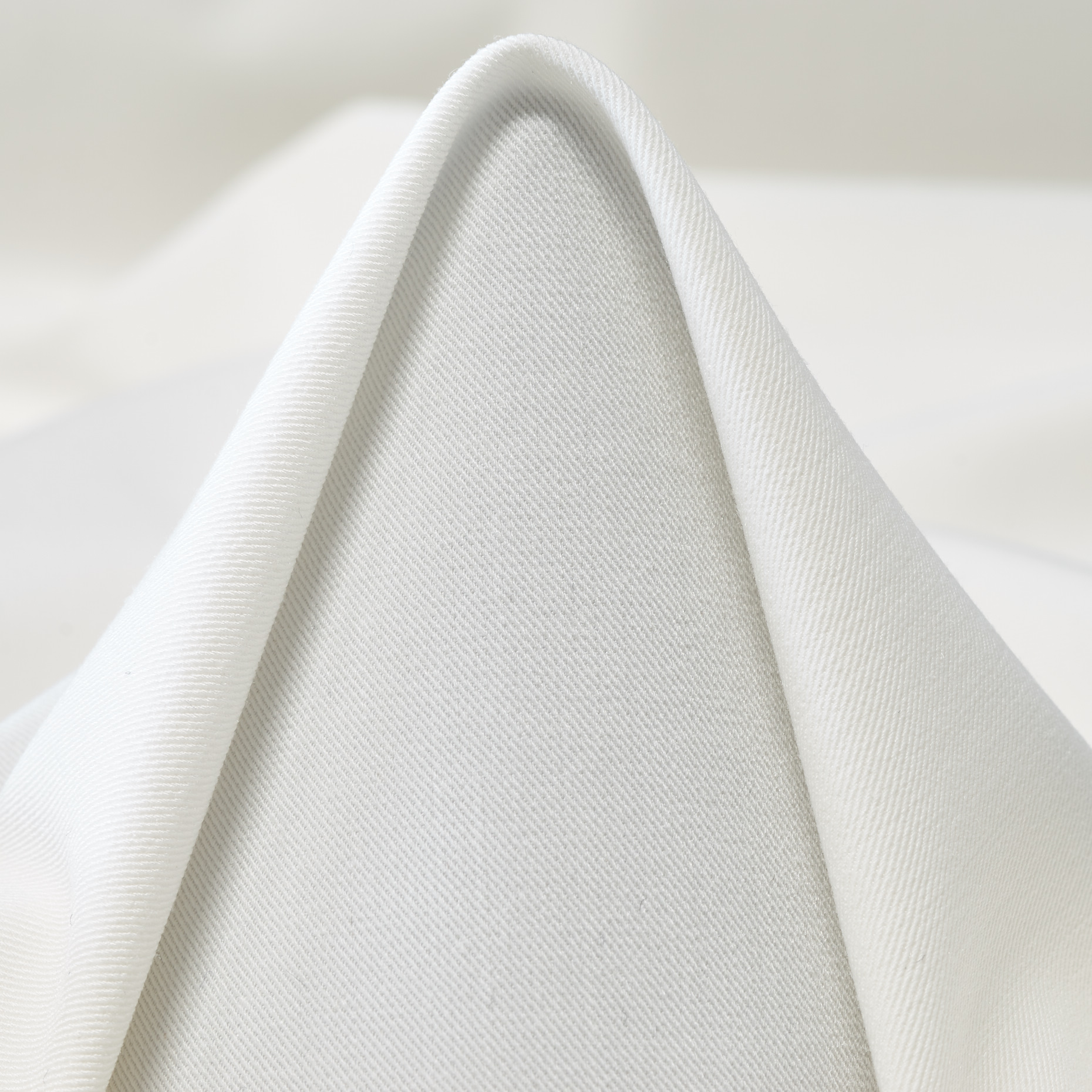 Twill, Viscose Blend, Elastic, Snow White