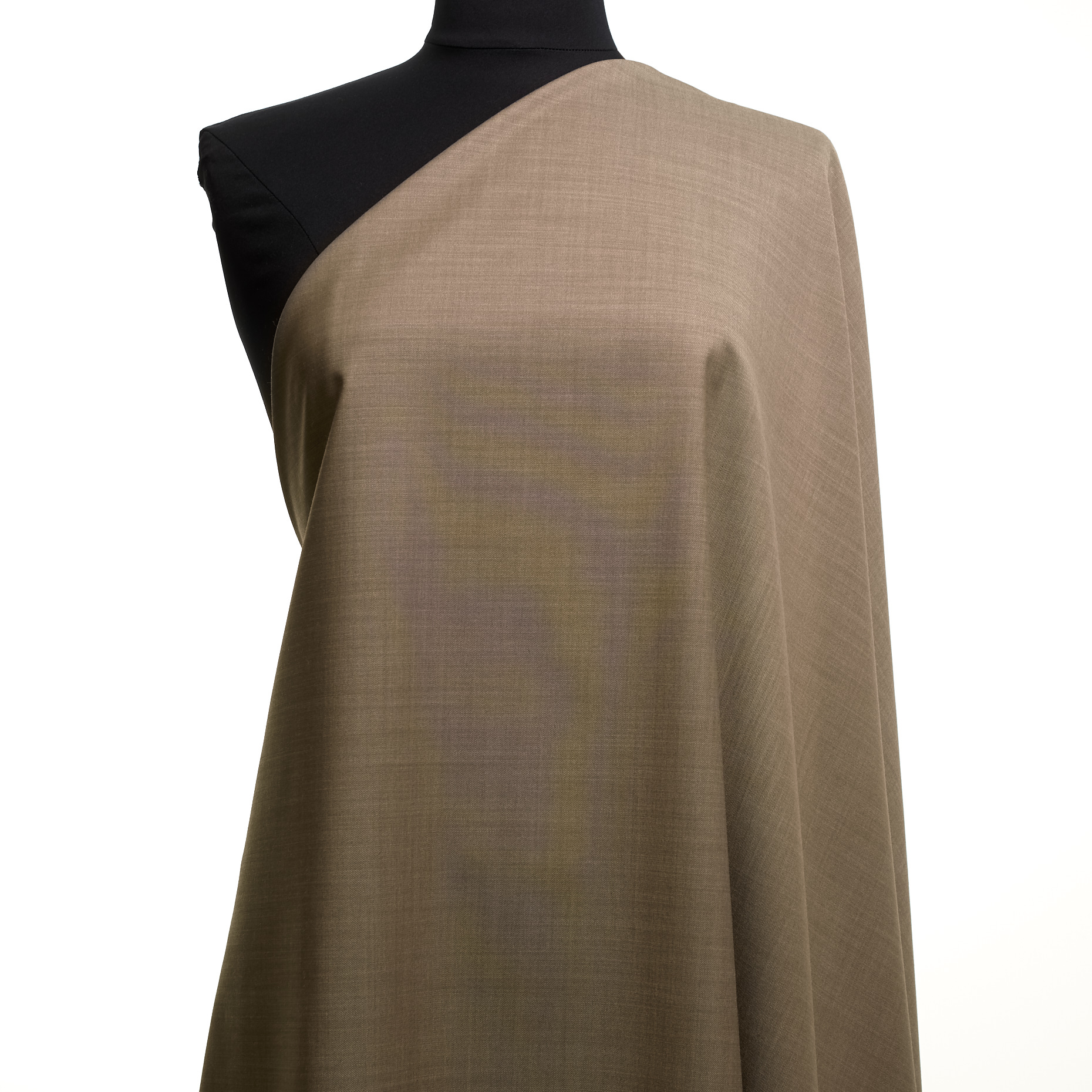 Twill, Wełna dziewicza, Stretch, Vintage Khaki