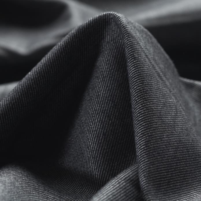 TWILL, VIRGIN WOOL, COTTON, INKWELL&ANTIQUE WHITE