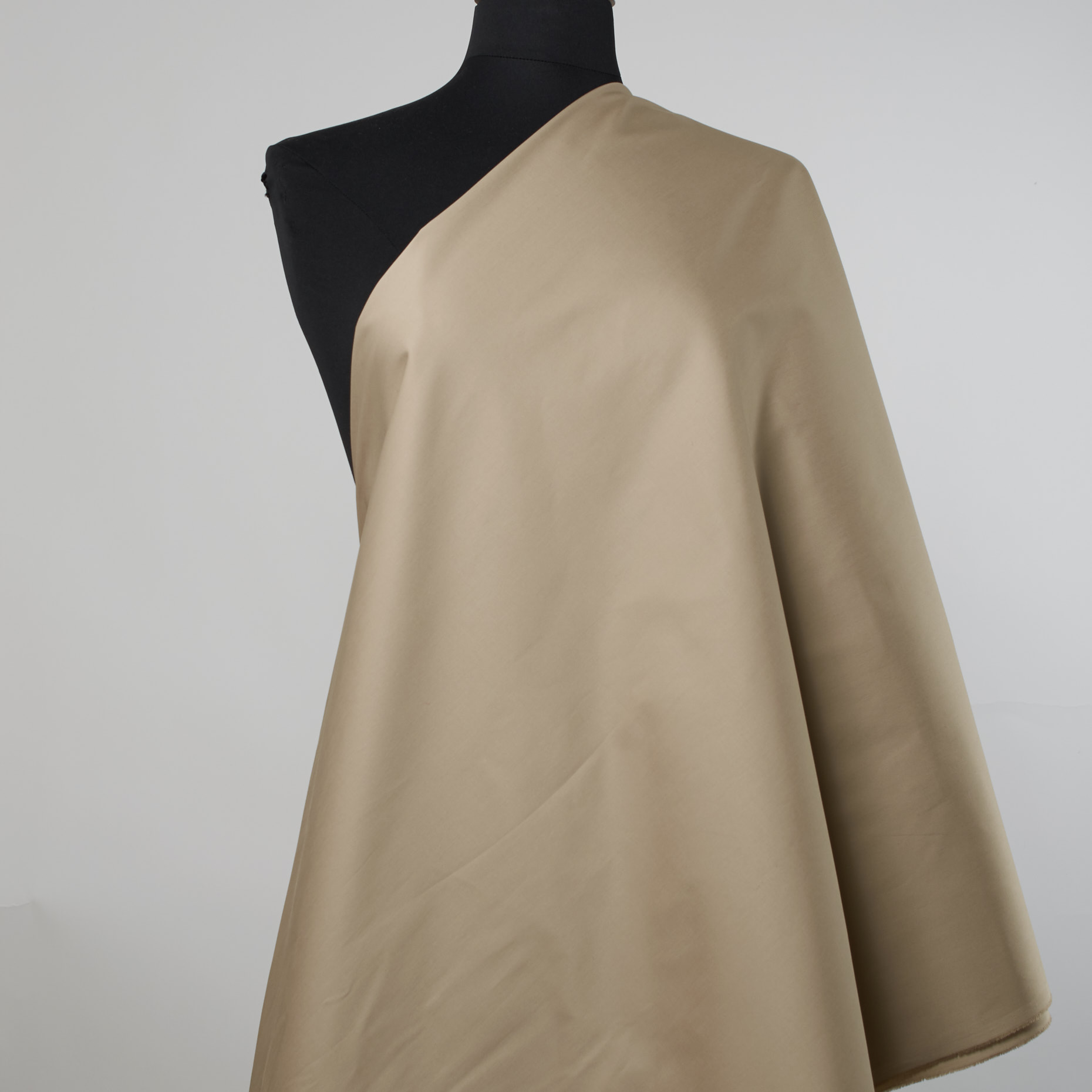 COTTON, ELASTIC, OYSTER GRAY