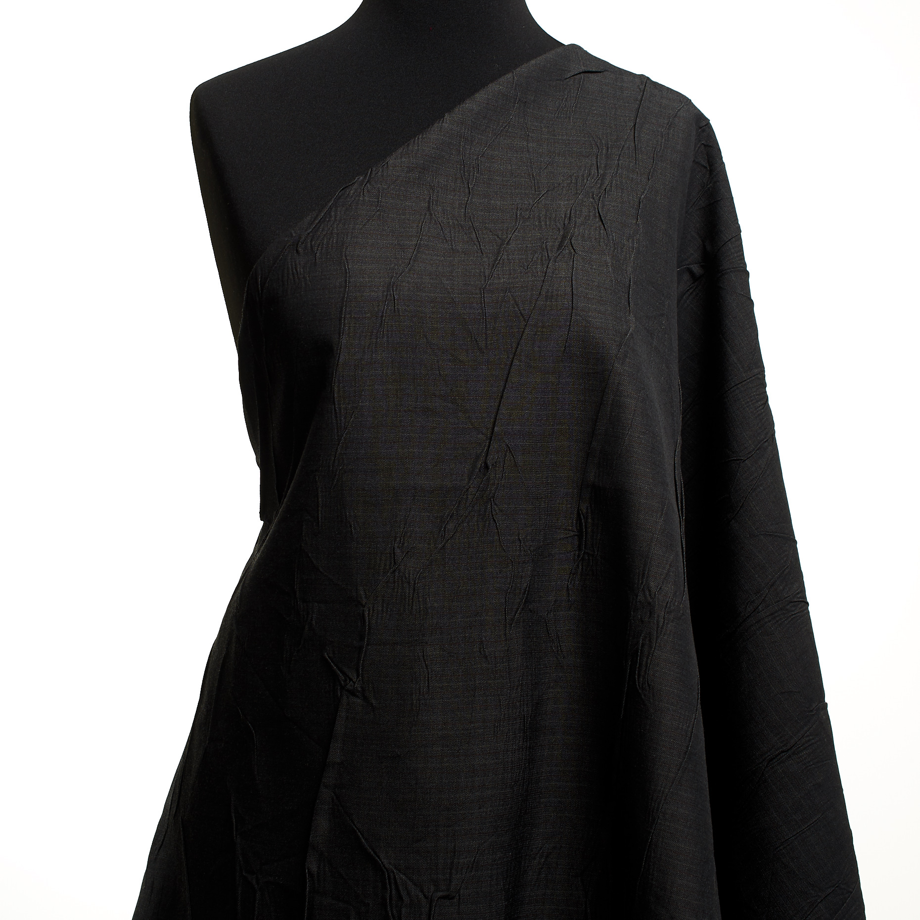 CRASH, COTTON, VIRGIN WOOL, BLACKENED PEARL