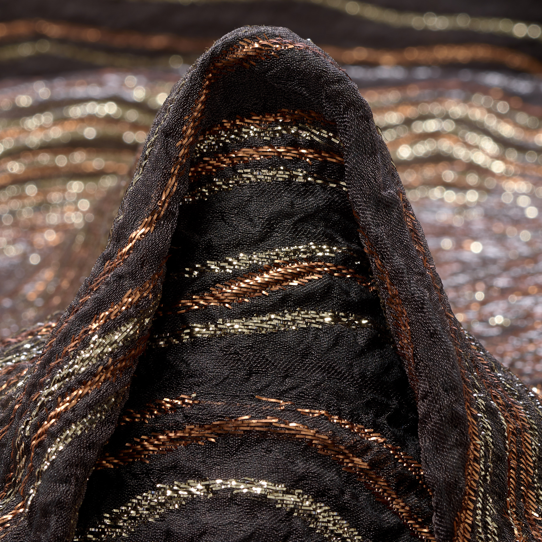 Organza, Silk, Wrinkly, Skyrocket&Silver