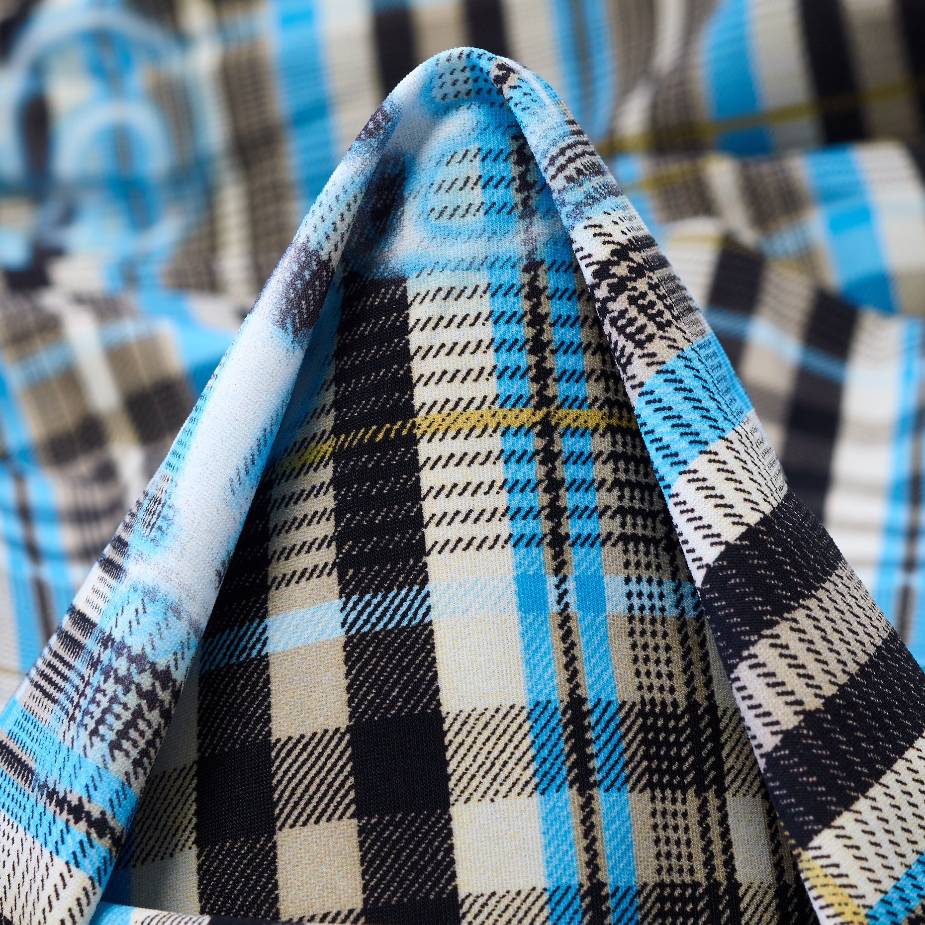 Techno Jersey, Printed, High Elasticity, Splish Splash&Stone