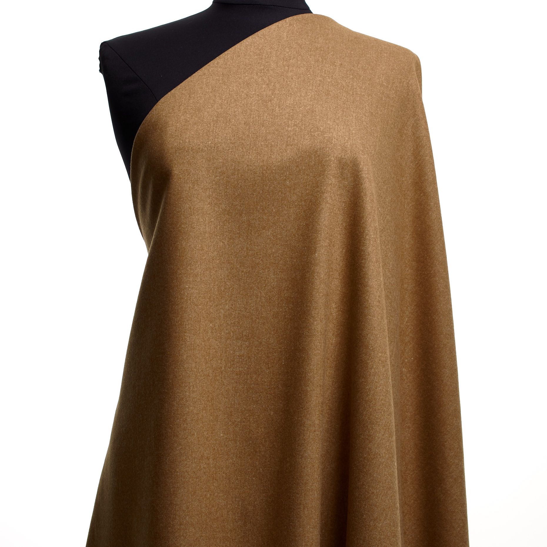 Flanell, Wolle, Elastik, Camel