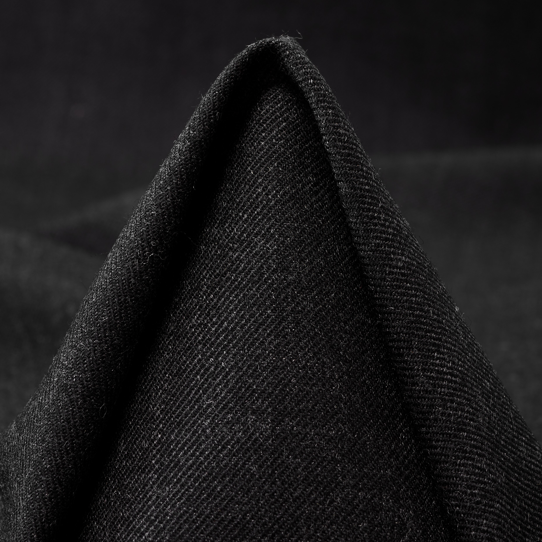 Sergé, Laine Vierge, Mélange, Coffee Bean (F000048532)