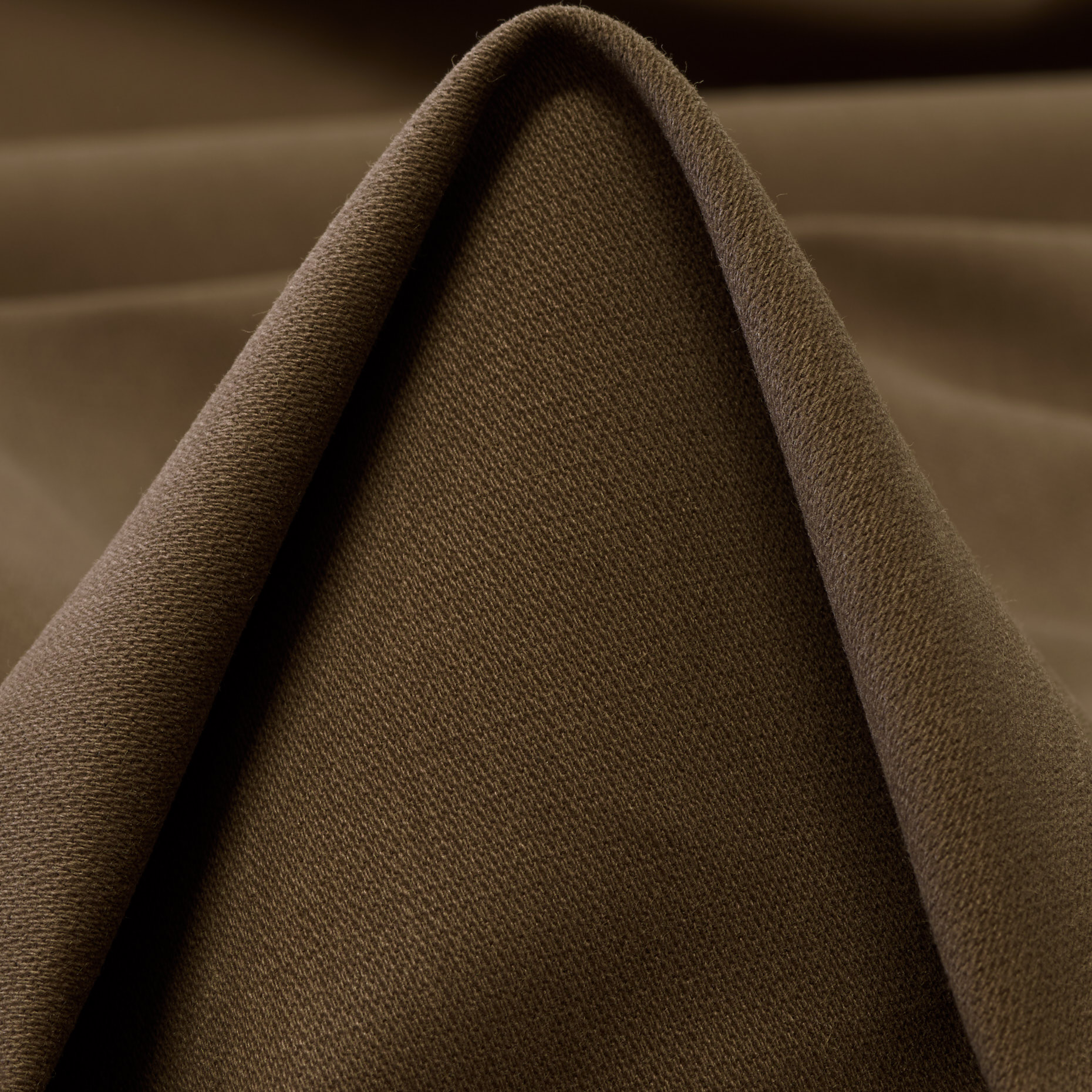 Cotton, Elastic, Cocoa Brown