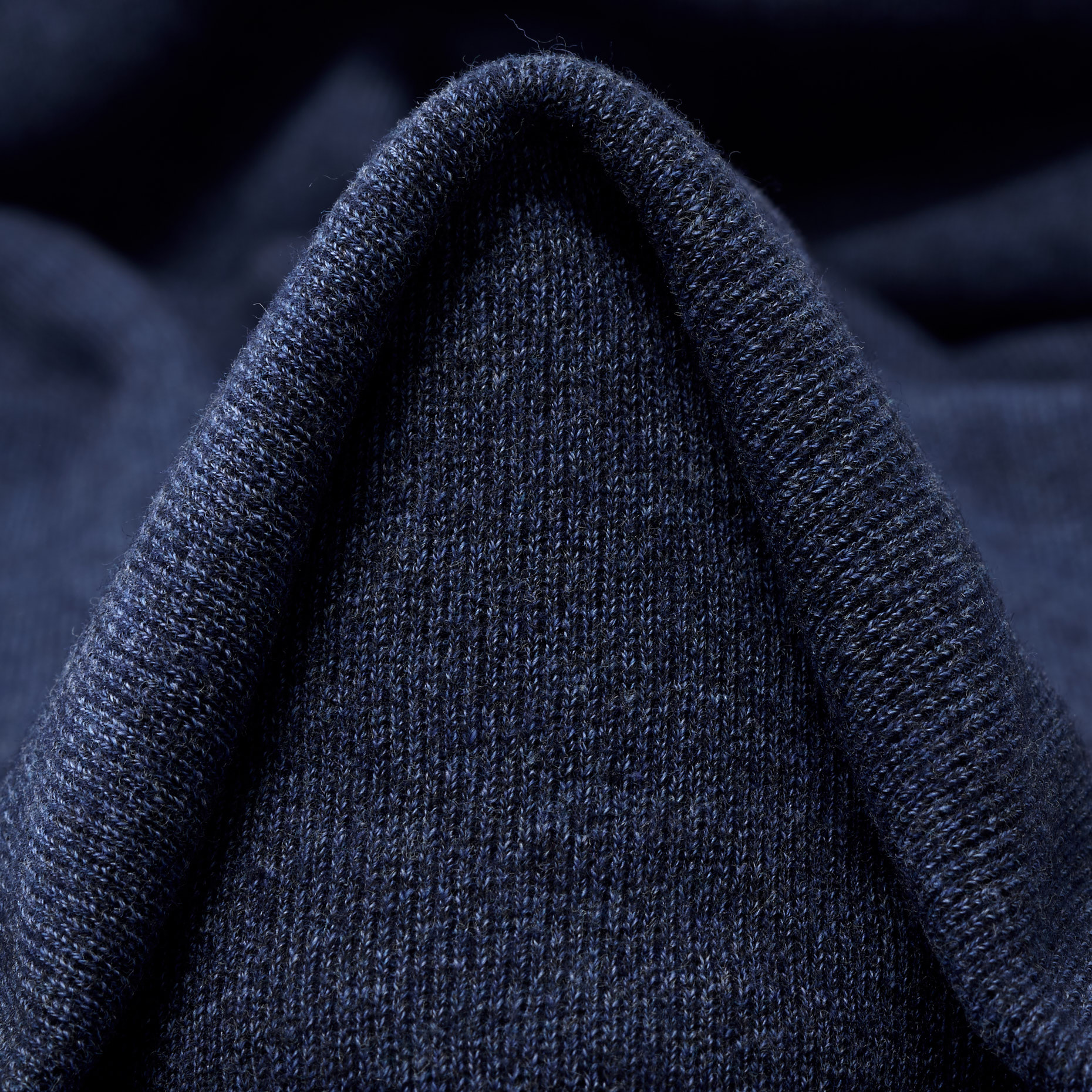 KNIT, BOUCLÉ, WOOL BLEND, BLACK IRIS (F000044514)