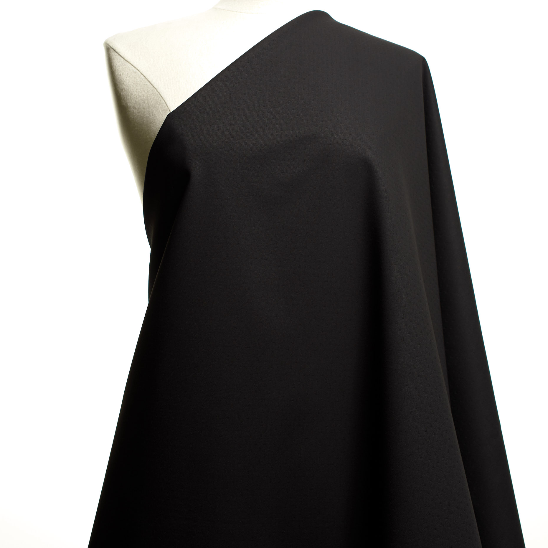 Twill, Double, Cotton Elastic, Chocolate