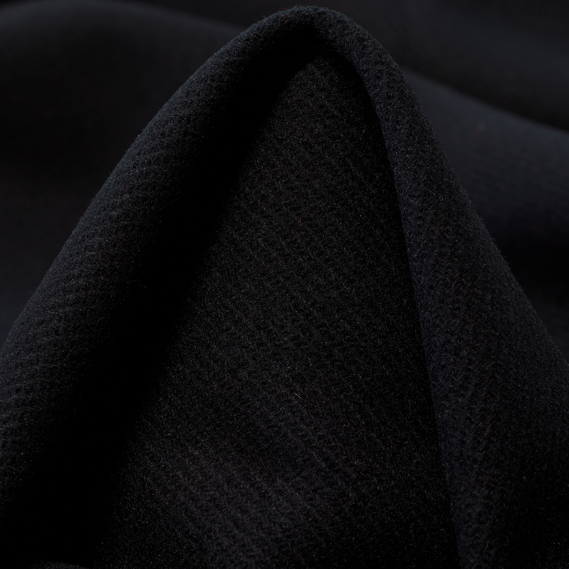 Твил, Шерсть Смесовая, Raven Black