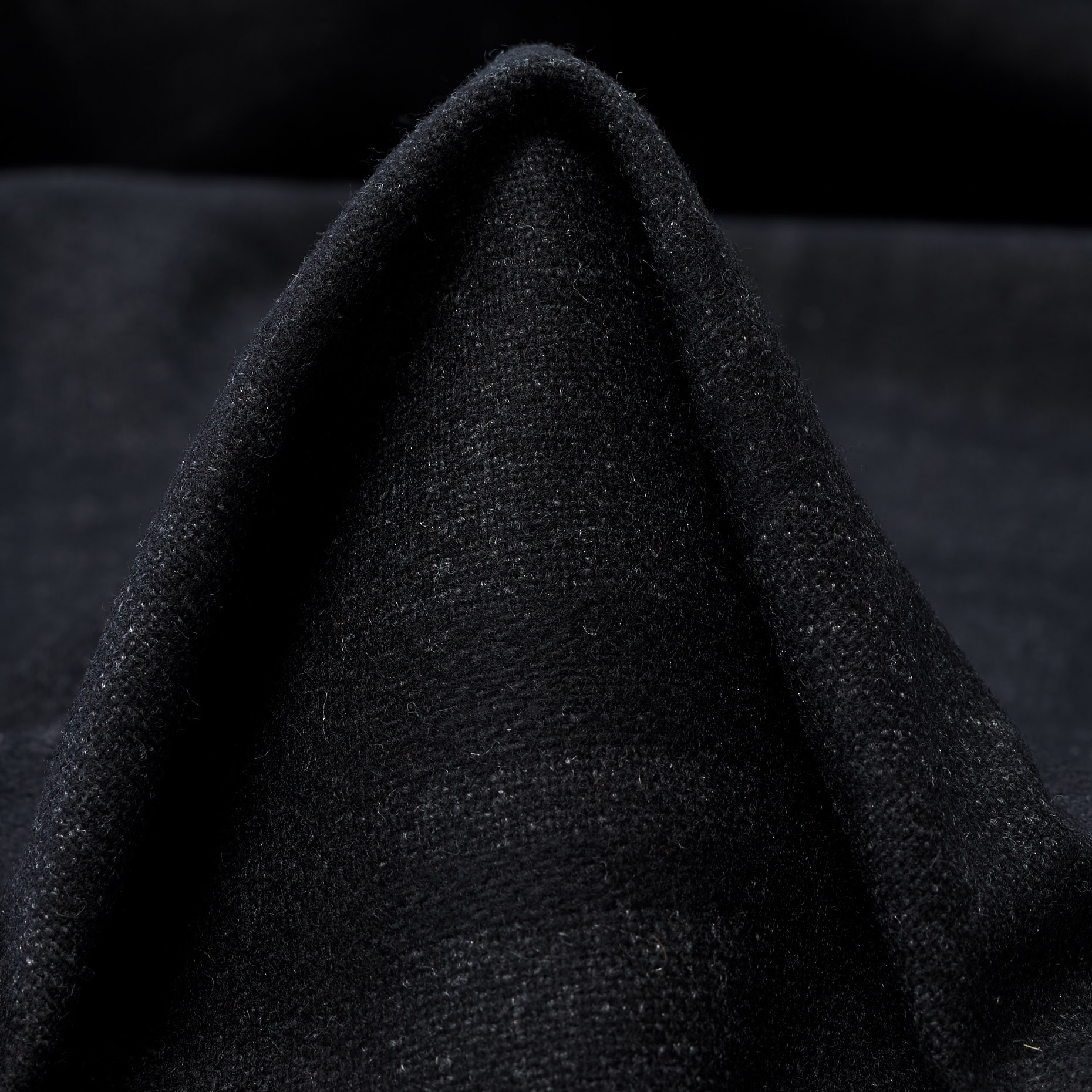 VIRGIN WOOL, CHECK, MELANGE, BLACK SAND