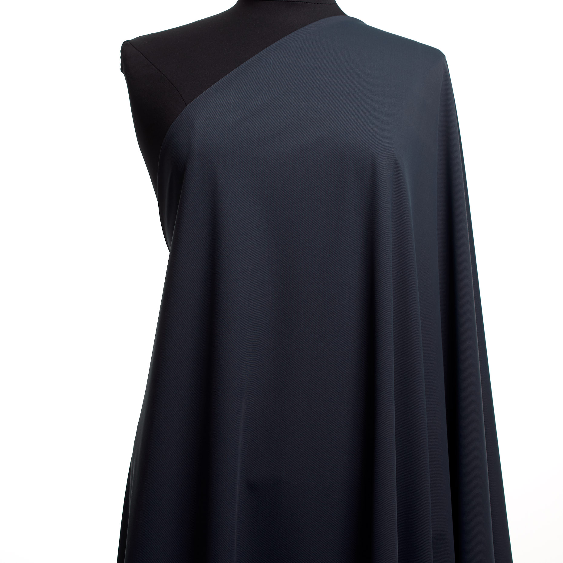 Techno Jersey, Printed, High Elasticity, Dark Denim
