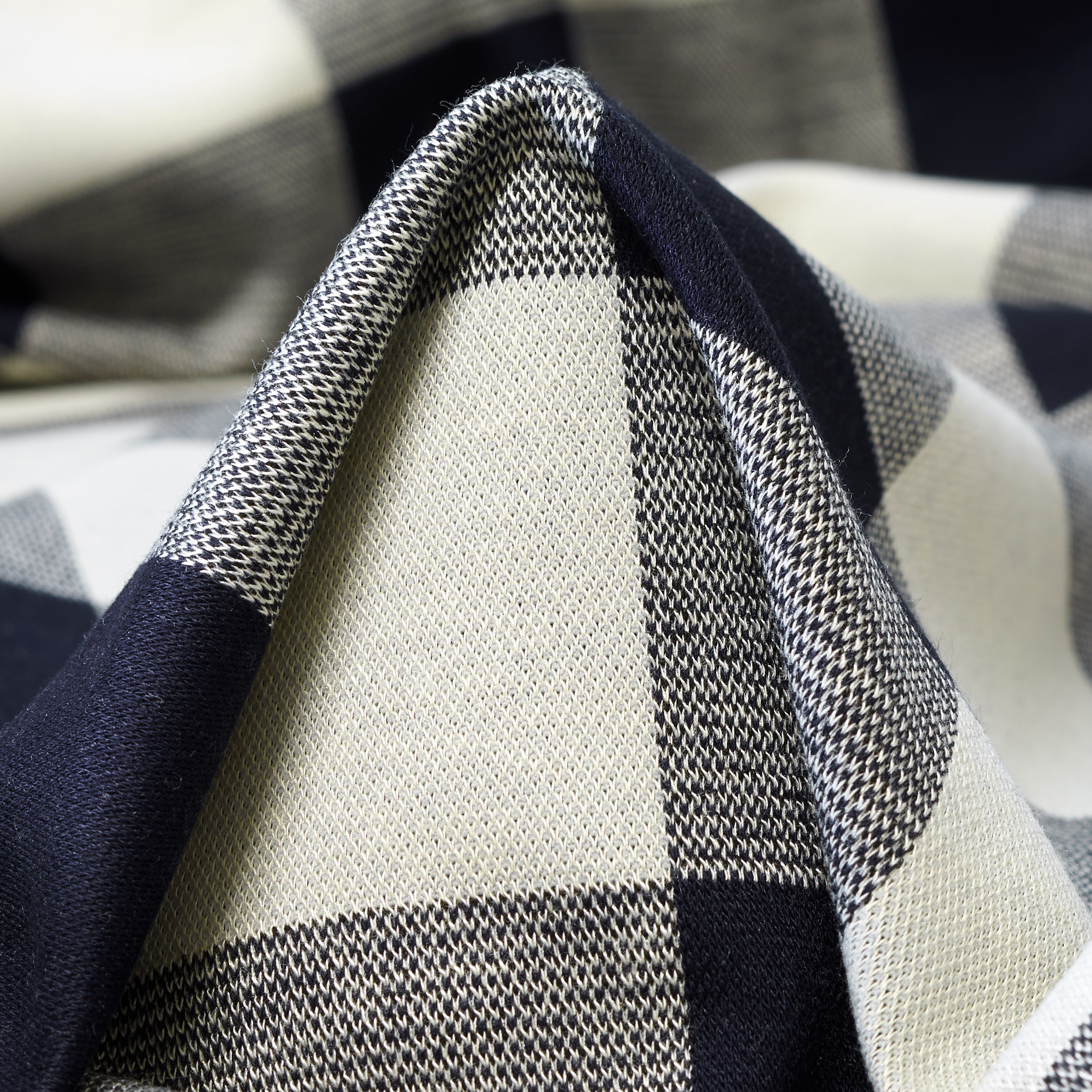 Jersey, Jacquard, Cadre, Vanilla Ice&Parisian Night (F000041594)
