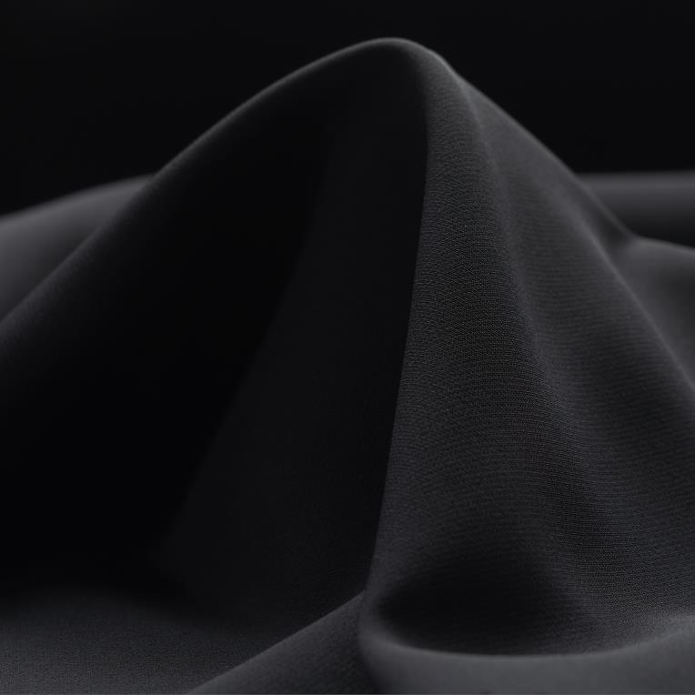 TECHNO STRETCH, HIGH ELASTICITY, RAVEN BLACK