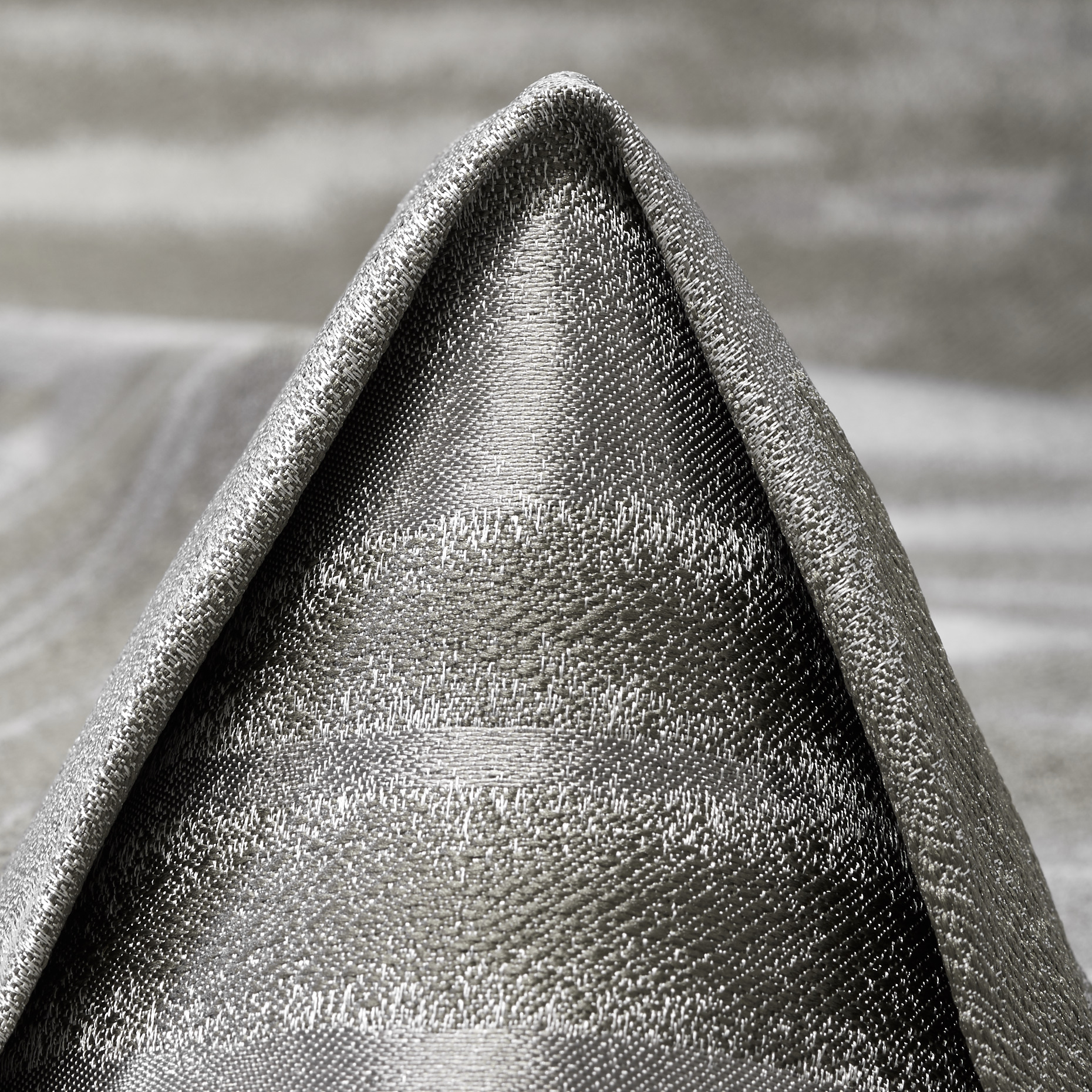 Jacquard, Misto Seta, Luccicante, Opal Gray&Mushroom (F000053779)
