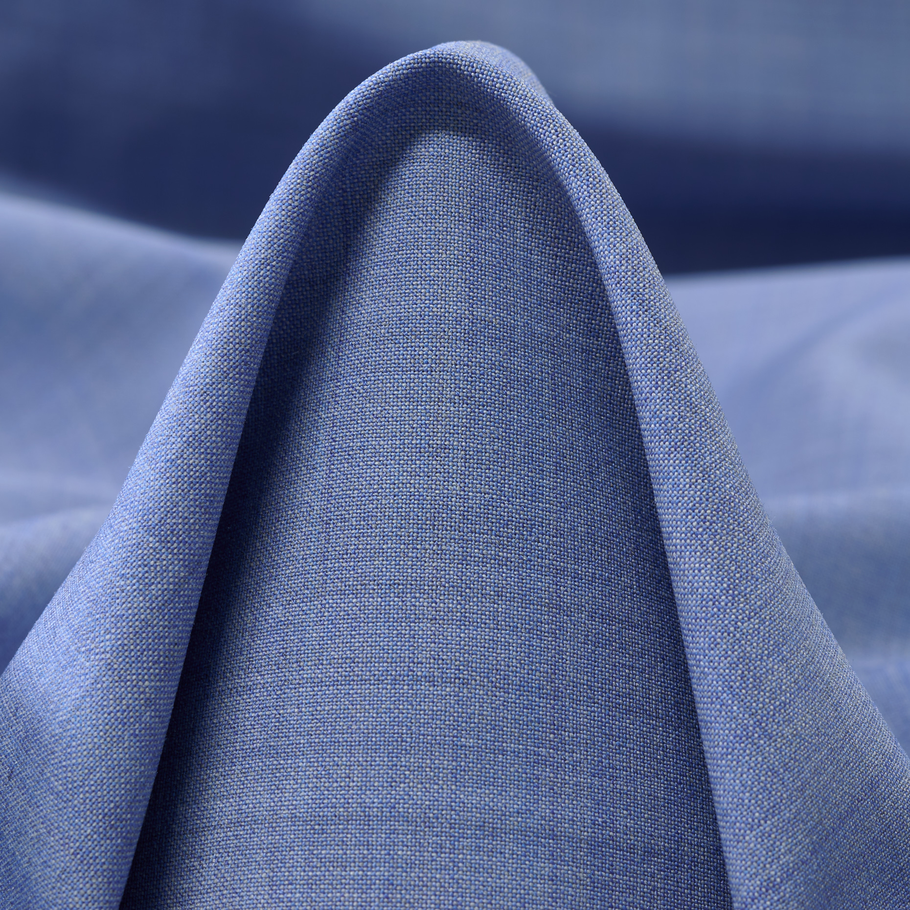 Cool Wool, Melange, Elastic, Cashmere Blue