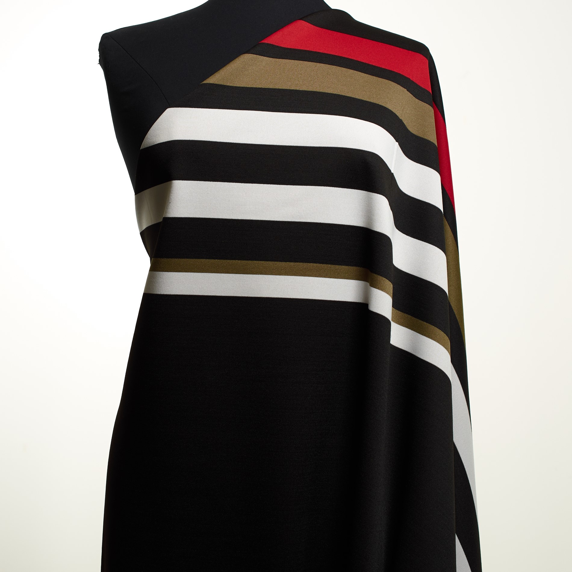 Jersey, Taupe&Red&White
