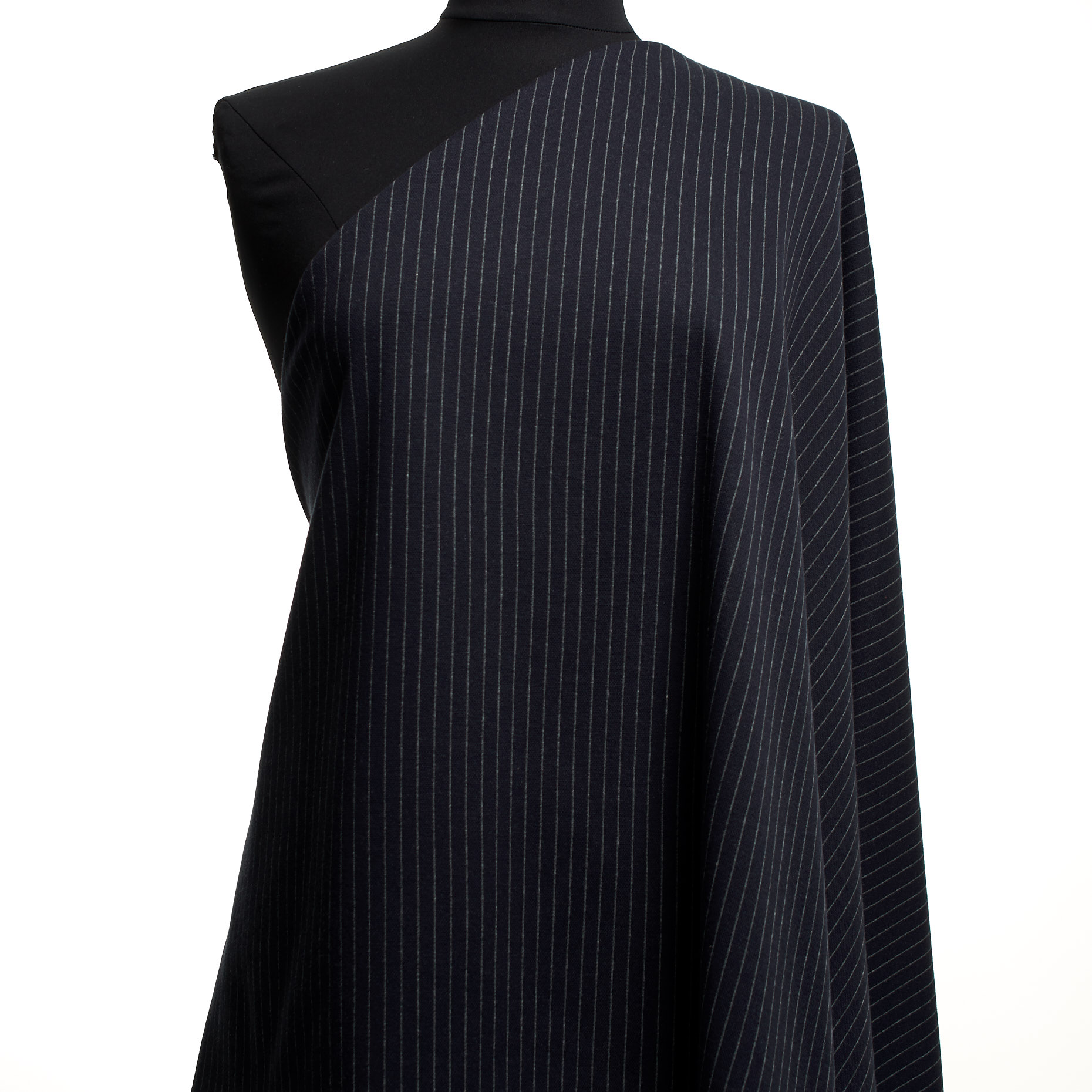 JERSEY, COTTON, PINSTRIPES, CHARCOAL ART