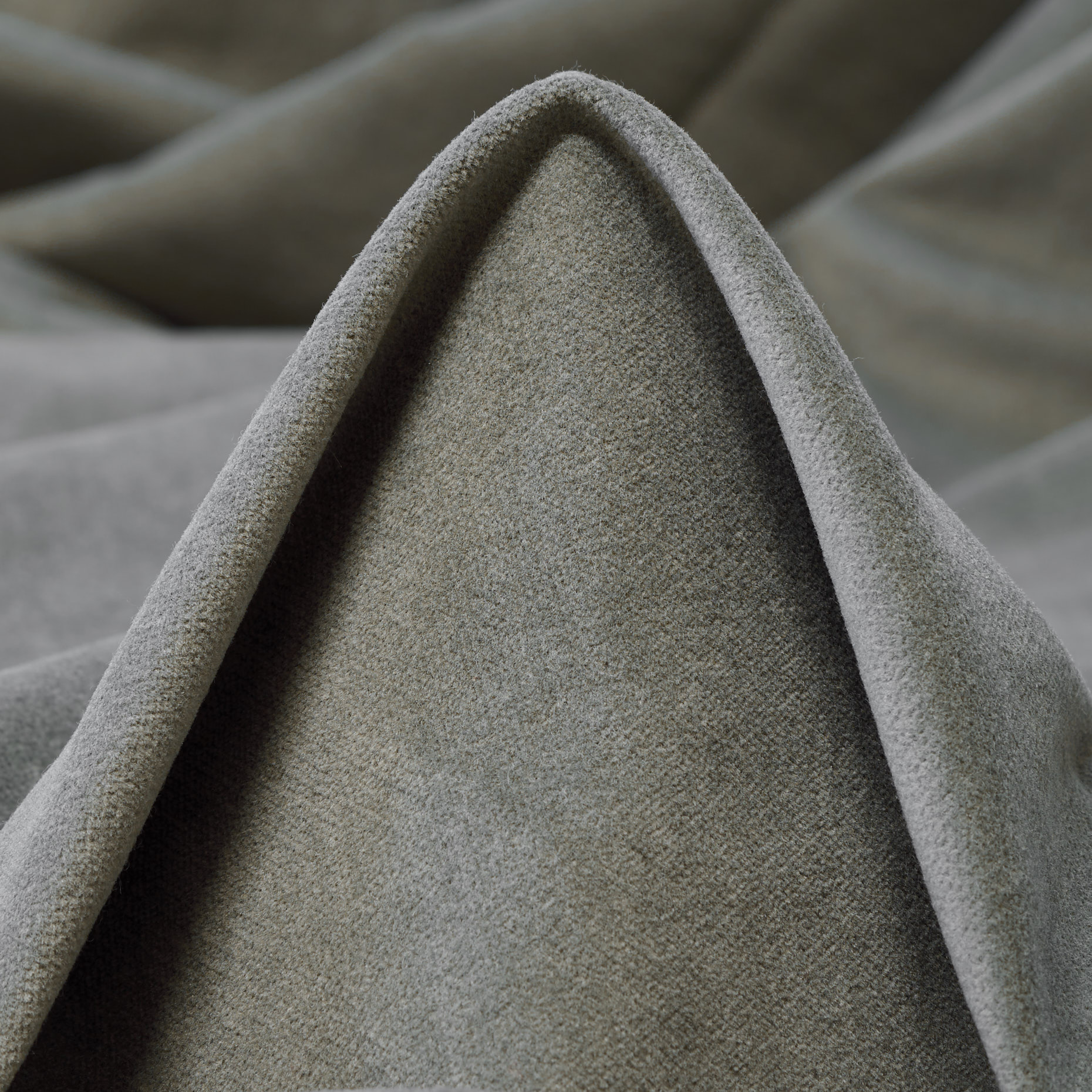 Velluto, Cotone, Stretch, Midnight Fog