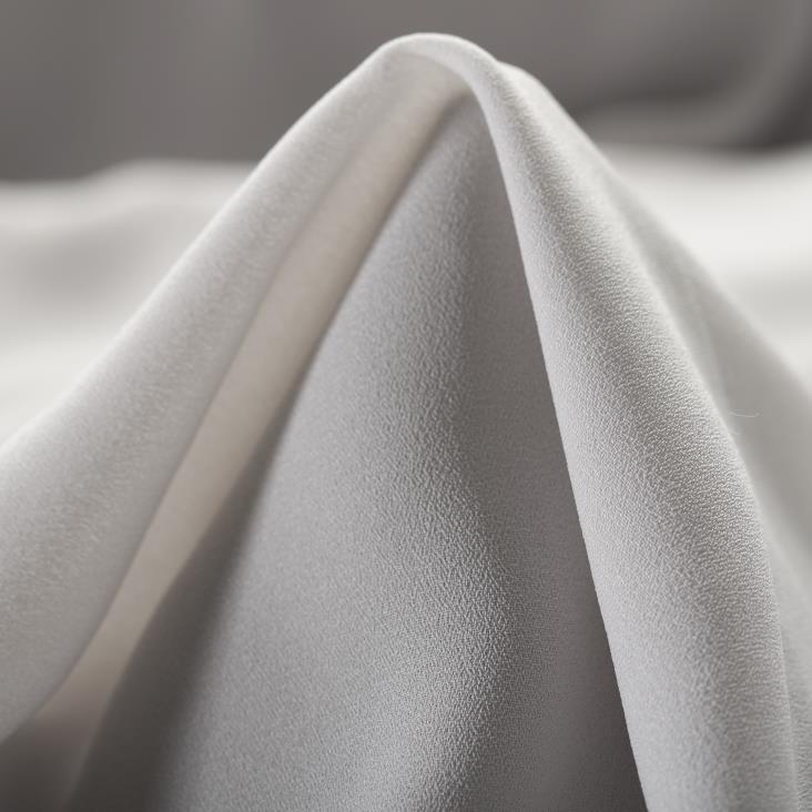 CRÊPE DE CHINE, VAPOROUS GRAY