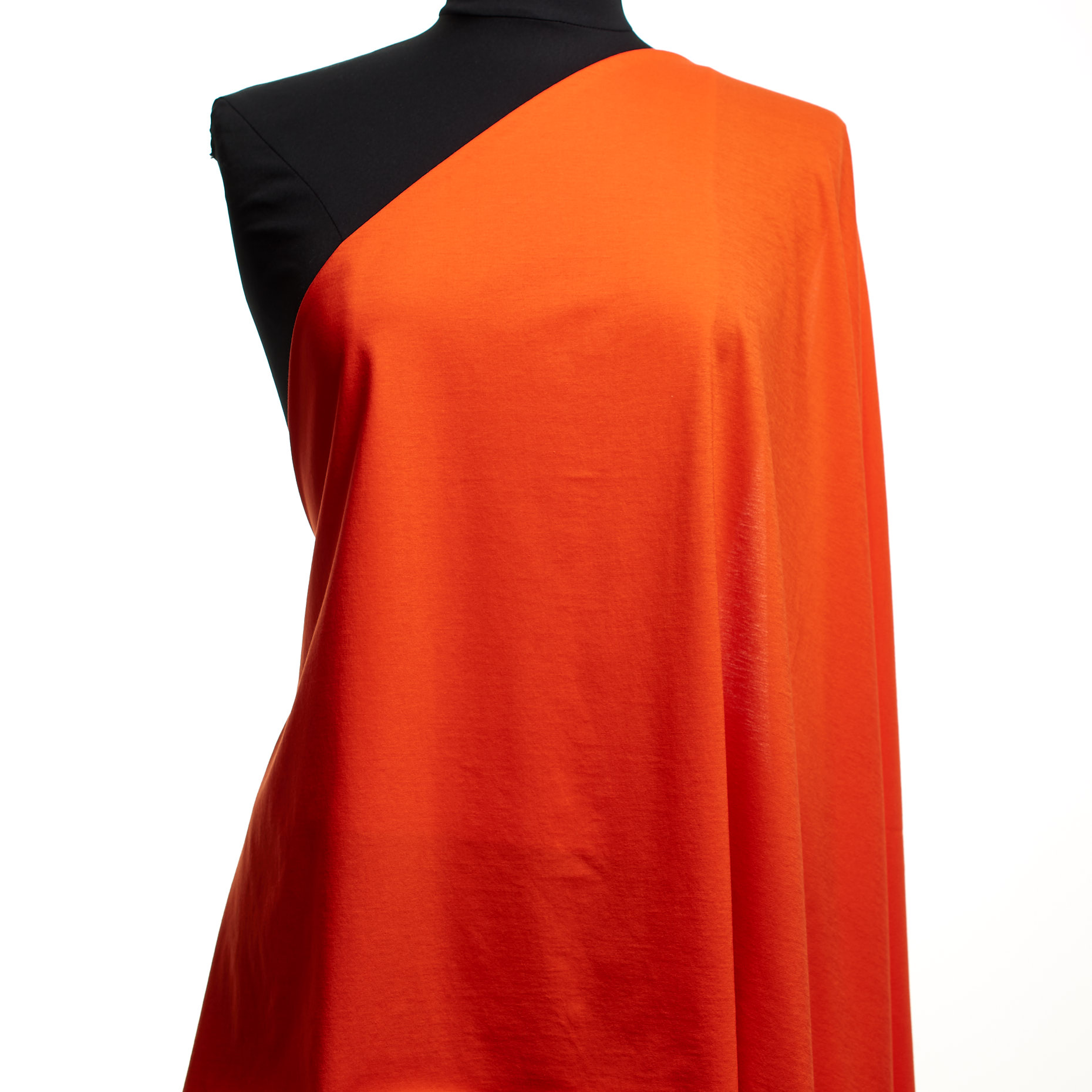 Single Jersey, Bawełna, Red Orange
