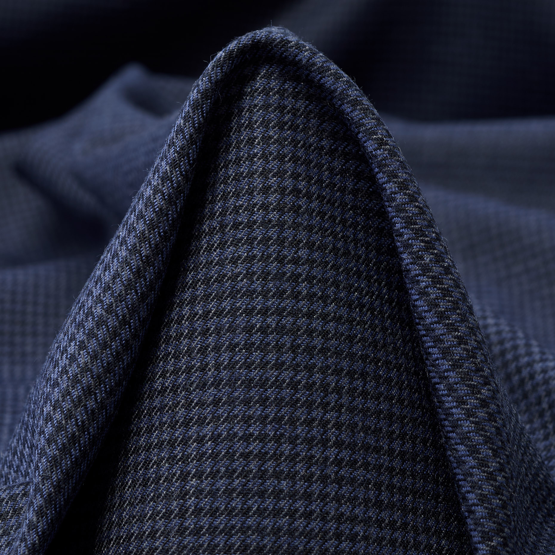Wełna dziewicza, Micro Design, Stretch, Blue Indigo&Raven Black