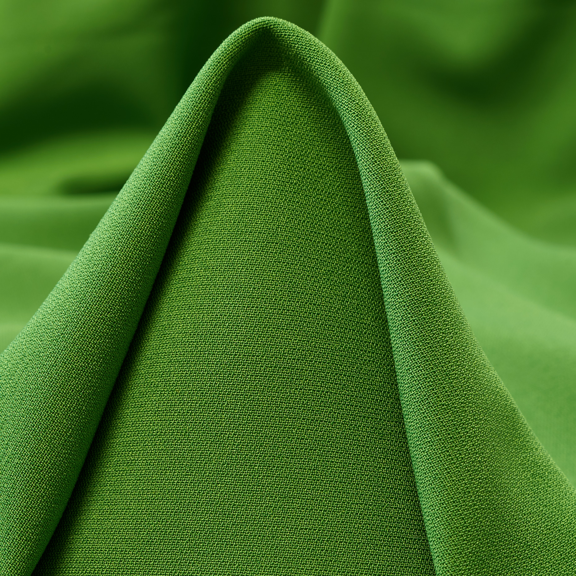 Crêpe De Chine, Stretch, Foliage