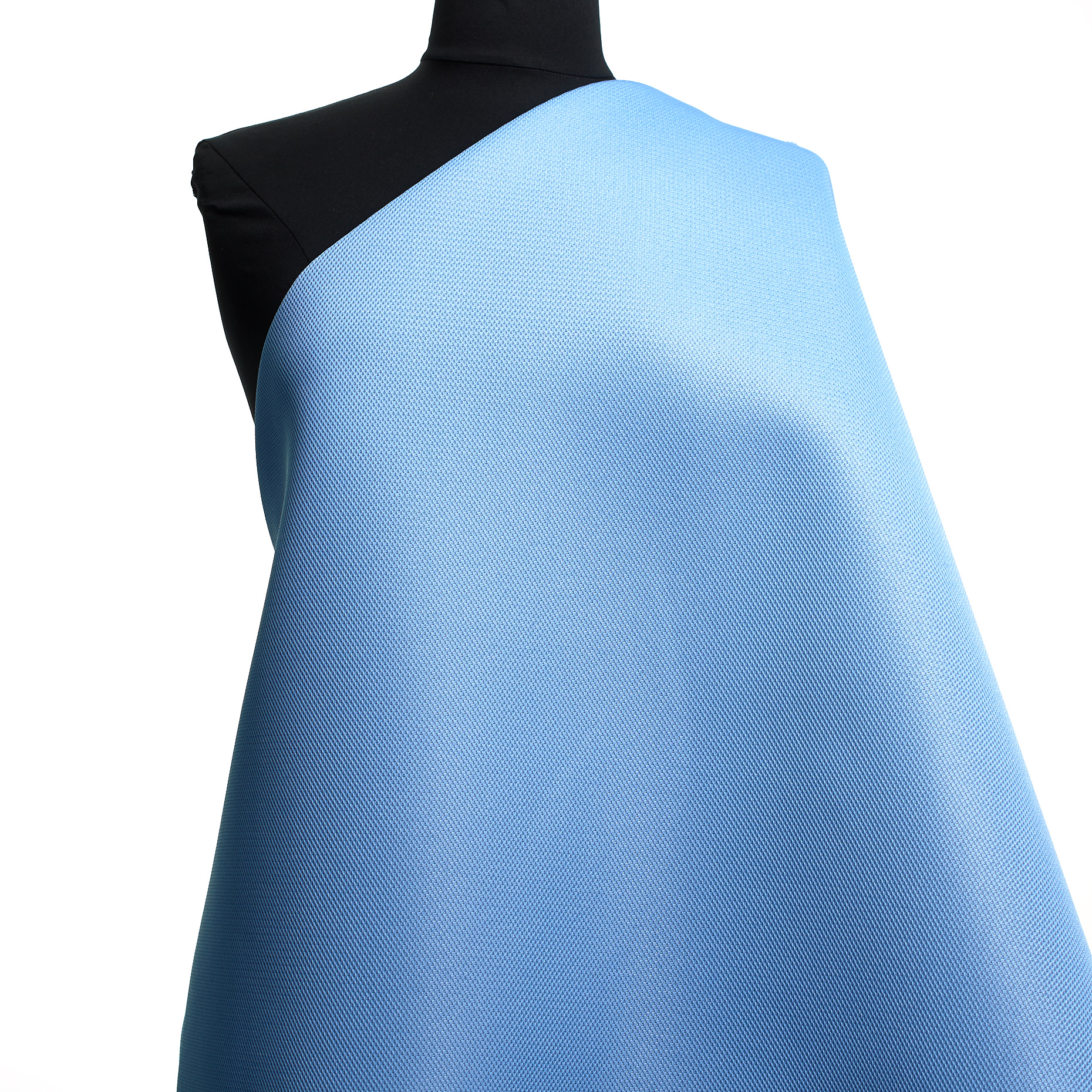 TECHNO JERSEY, DOUBLE, MESH, ALASKAN BLUE